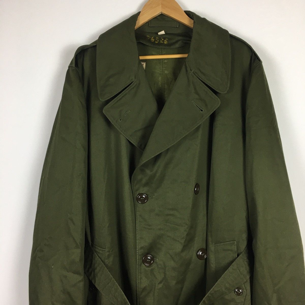 Vintage Vintage Military 50s Inspector Overcoat Size US XL / EU 56 / 4 - 5 Thumbnail
