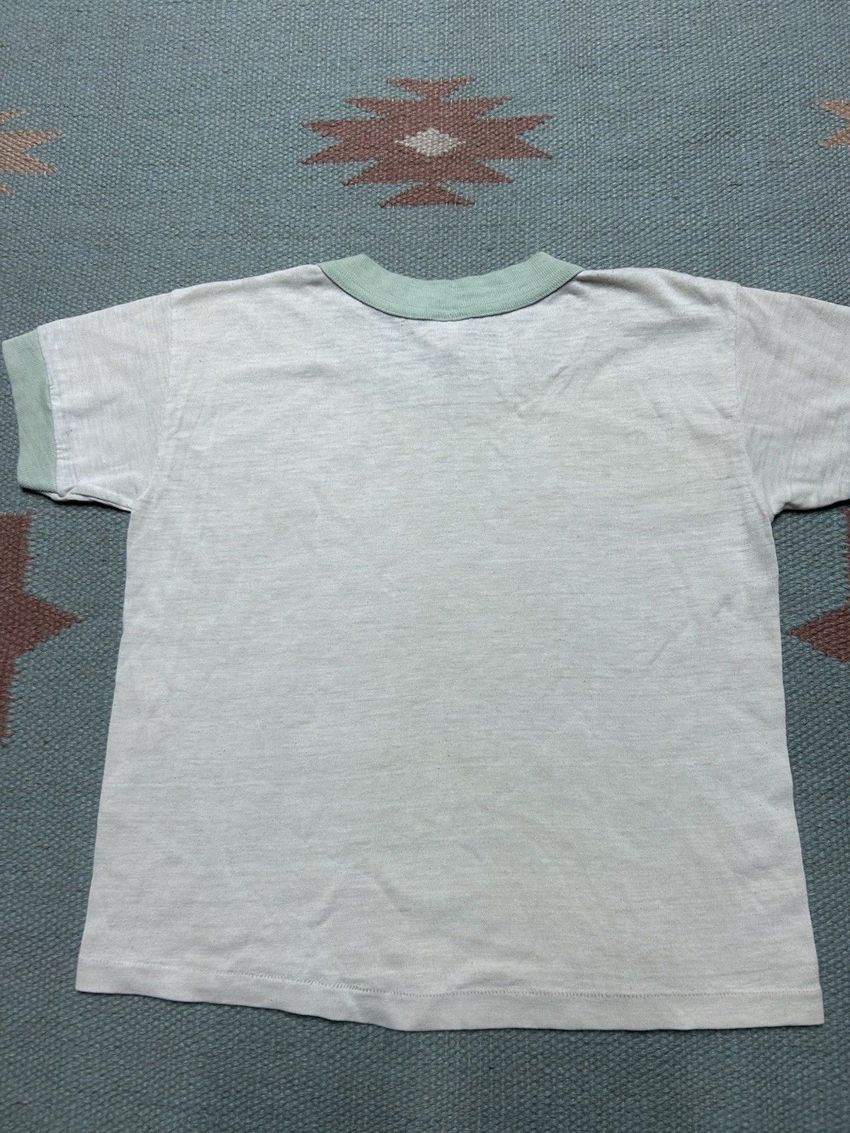 Vintage 60s ringer t shirt sears soft 2 tone boys 6 women’s baby tee Size XXS / US 00 / IT 34 - 7 Thumbnail