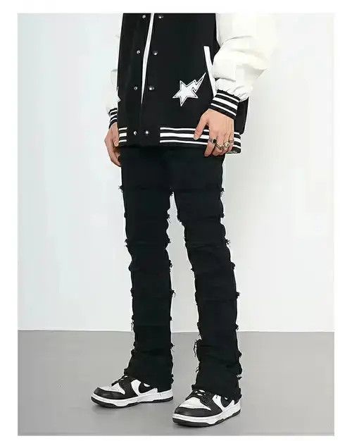 Designer × Japanese Brand × Jean faded grunge ripped damaged flared jeans Size US 32 / EU 48 - 2 Thumbnail