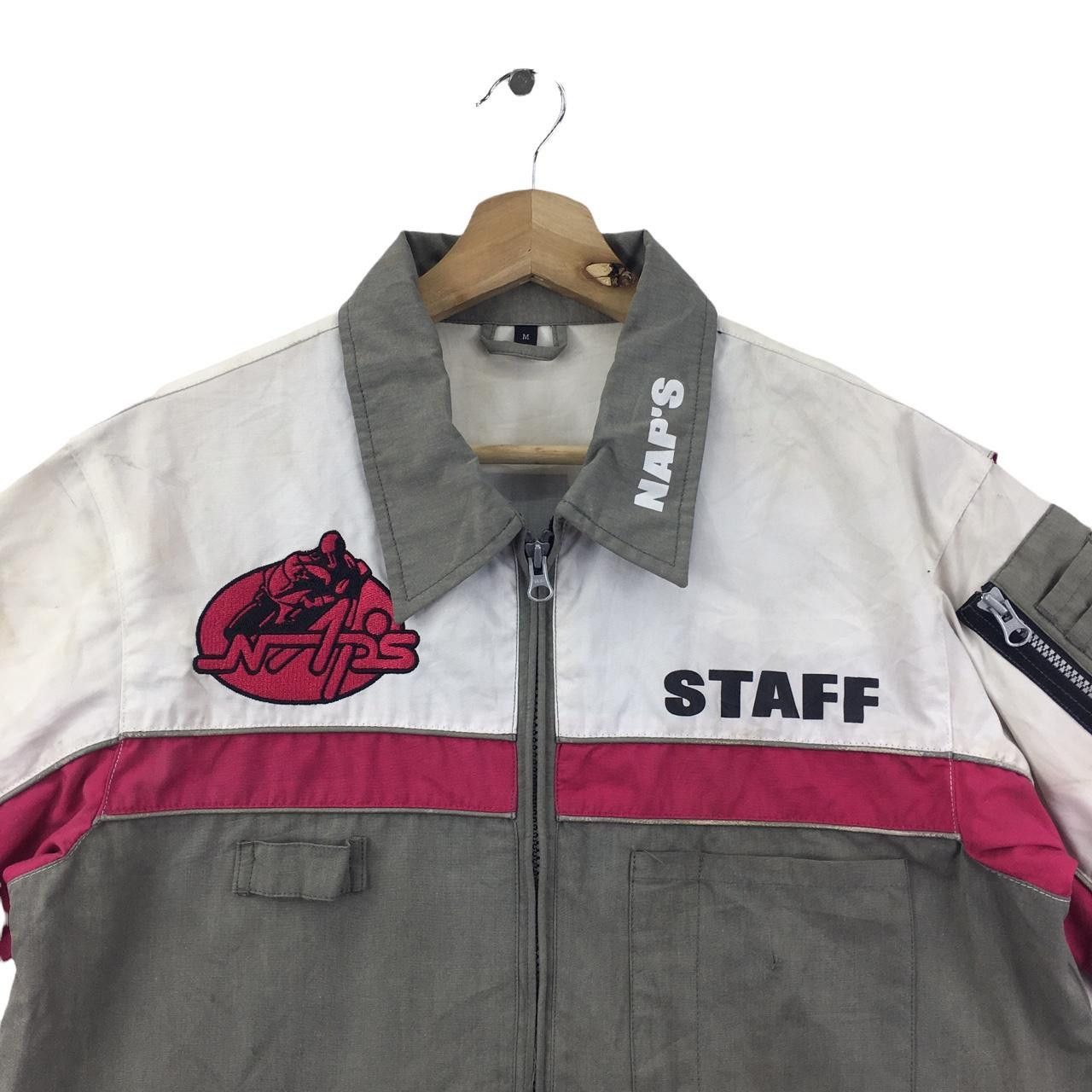 Vintage Vtg 90’ NIKKEI AUTOMOBILE PROSHOP Riding Art Sweater Staff Size US M / EU 48-50 / 2 - 3 Thumbnail
