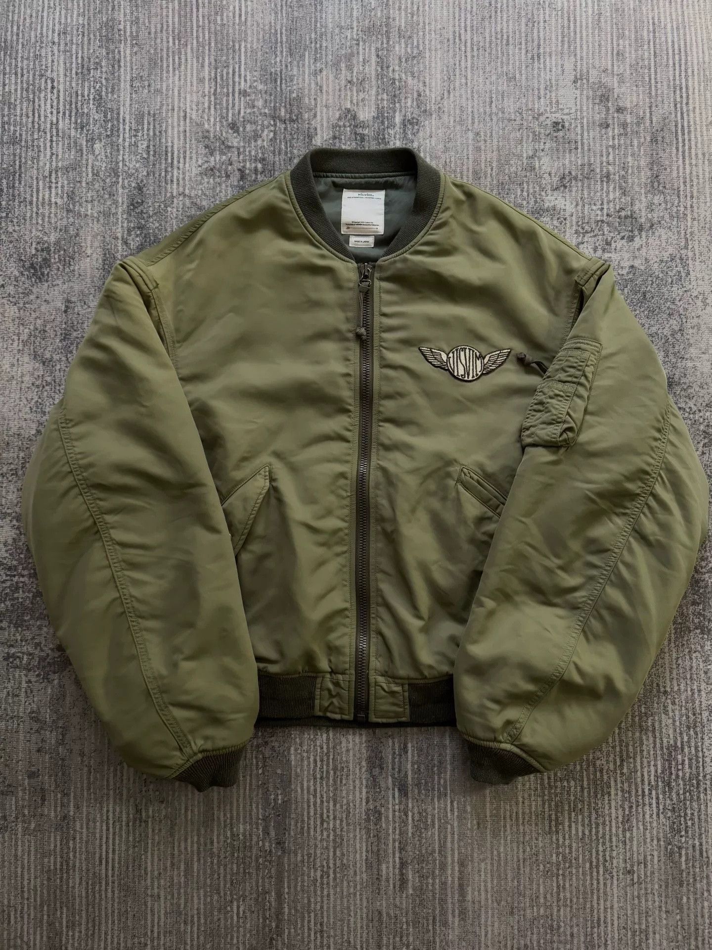 Visvim Visvim 23ss Thorson Marque MA1 Jacket size2 | Grailed