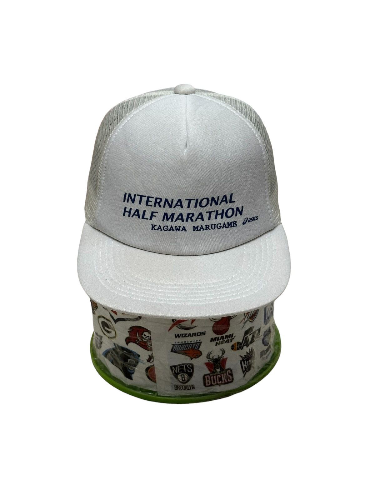 Asics International Half Marathon Kagawa Marugame Trucker Hat Size ONE SIZE - 1 Thumbnail