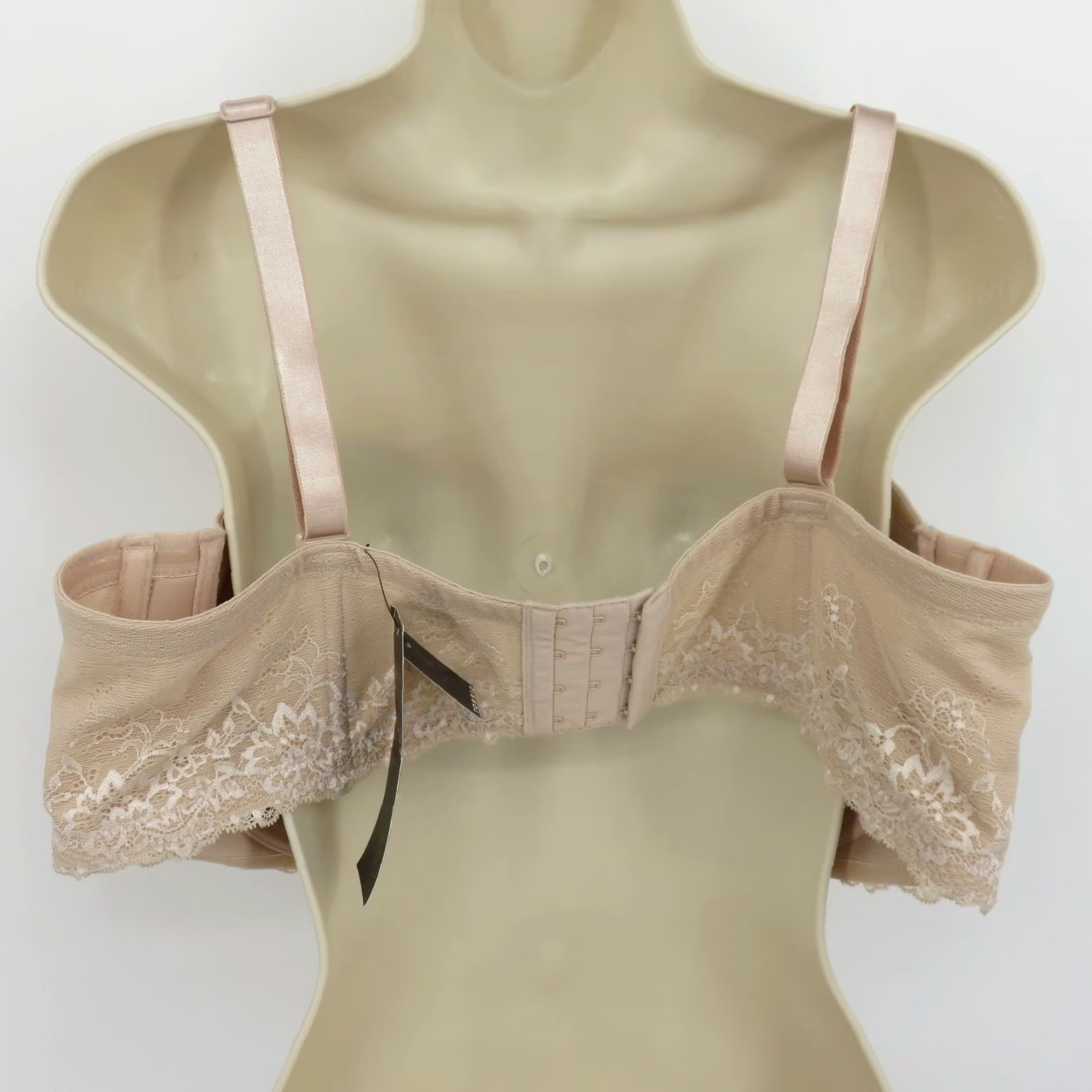 Torrid Torrid Bra Balconette 46DD Plus Size Beige Multiway Lined Underwire NEW Womens Size ONE SIZE - 7 Thumbnail