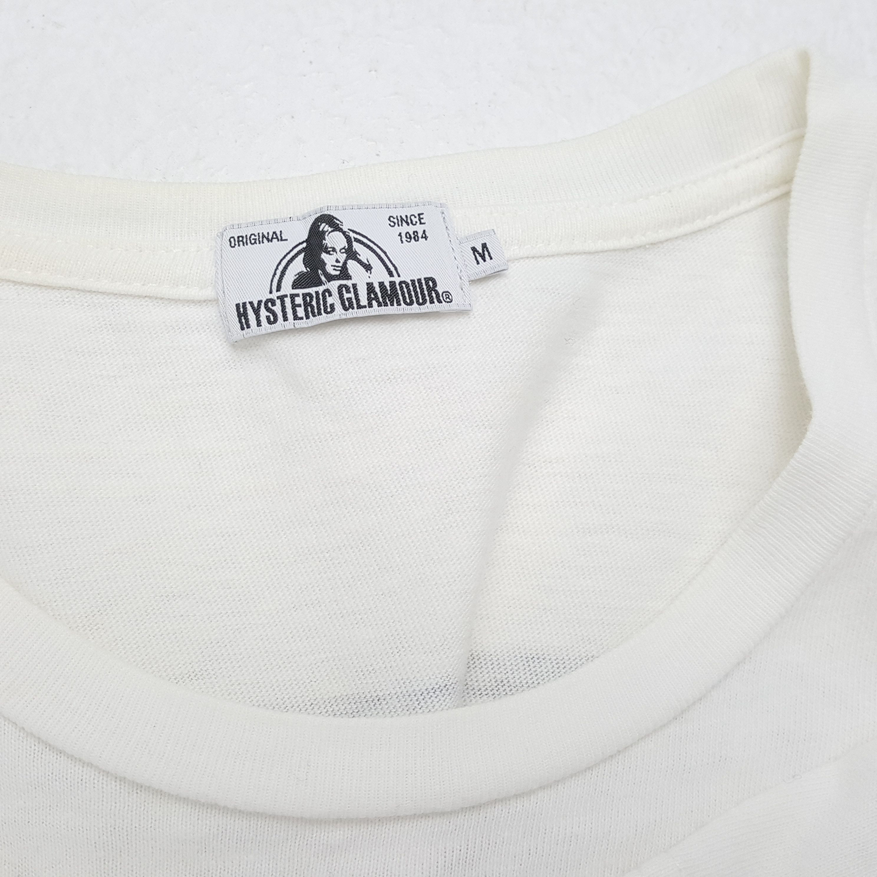Hysteric Glamour × Japanese Brand × Vintage Vintage HYSTERIC GLAMOUR Japanese Fashion Brand T-Shirts Size US M / EU 48-50 / 2 - 8 Thumbnail