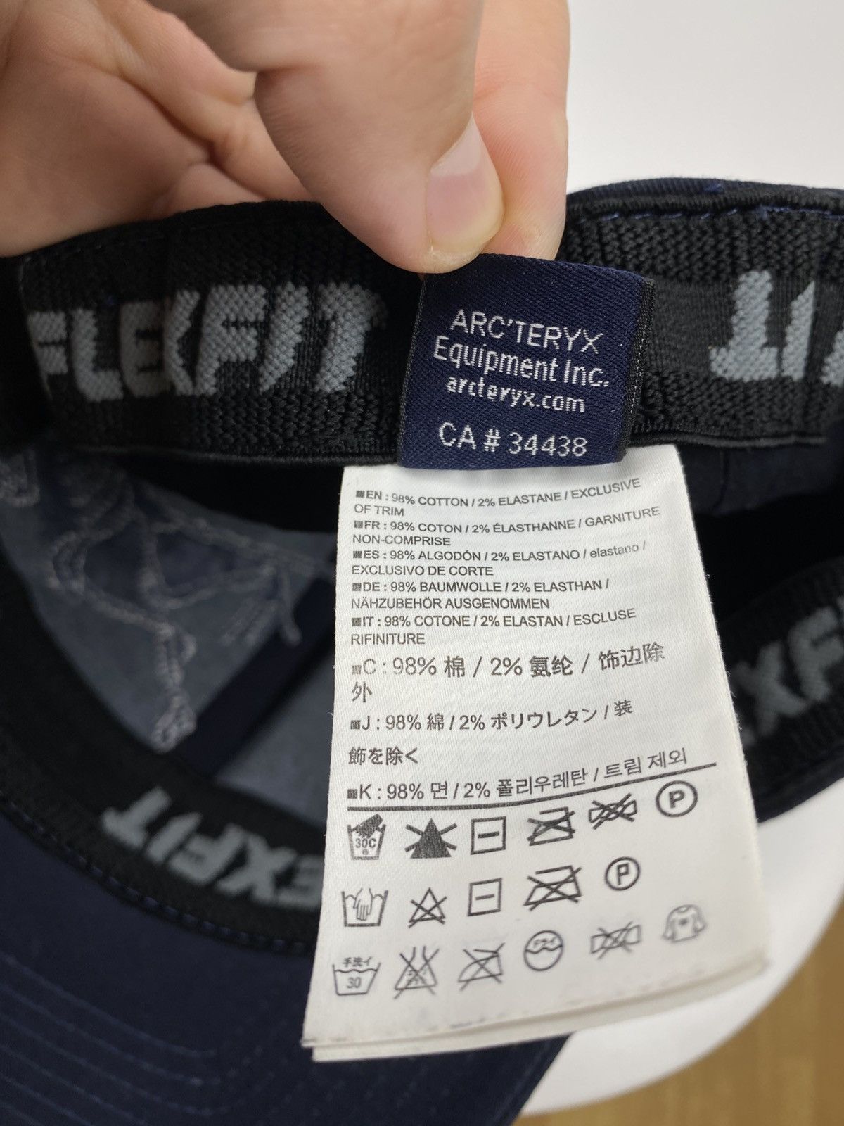 Arc'teryx Arcteryx Baseball Cap FlexFit Hat Embroidered Logo size L-XL Size ONE SIZE - 11 Thumbnail