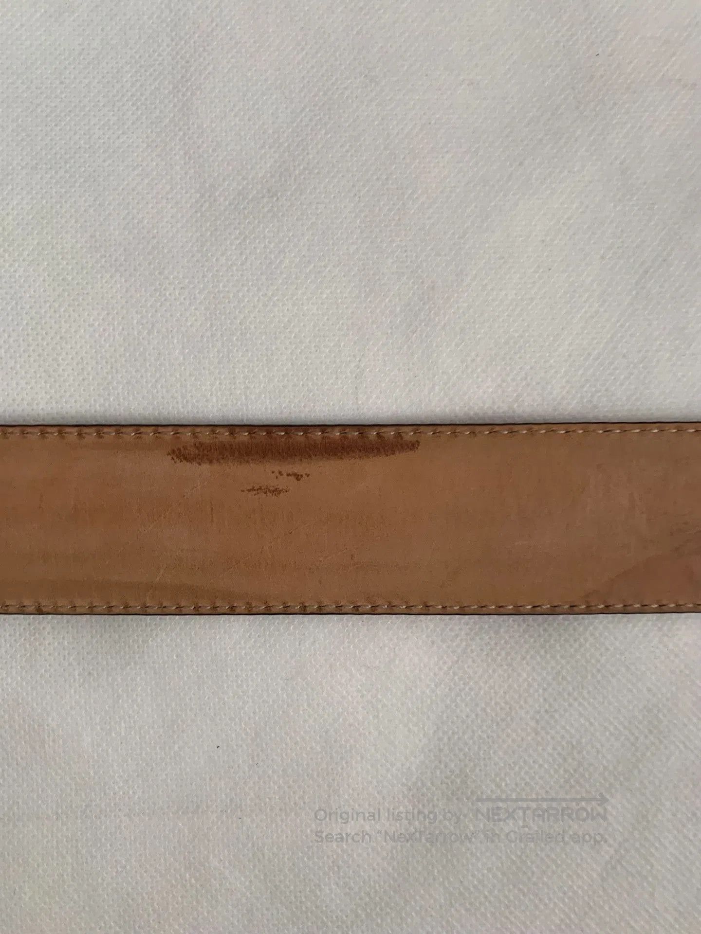 Gucci Gucci Red Double G Gold Buckle Belt. Size ONE SIZE - 8 Thumbnail