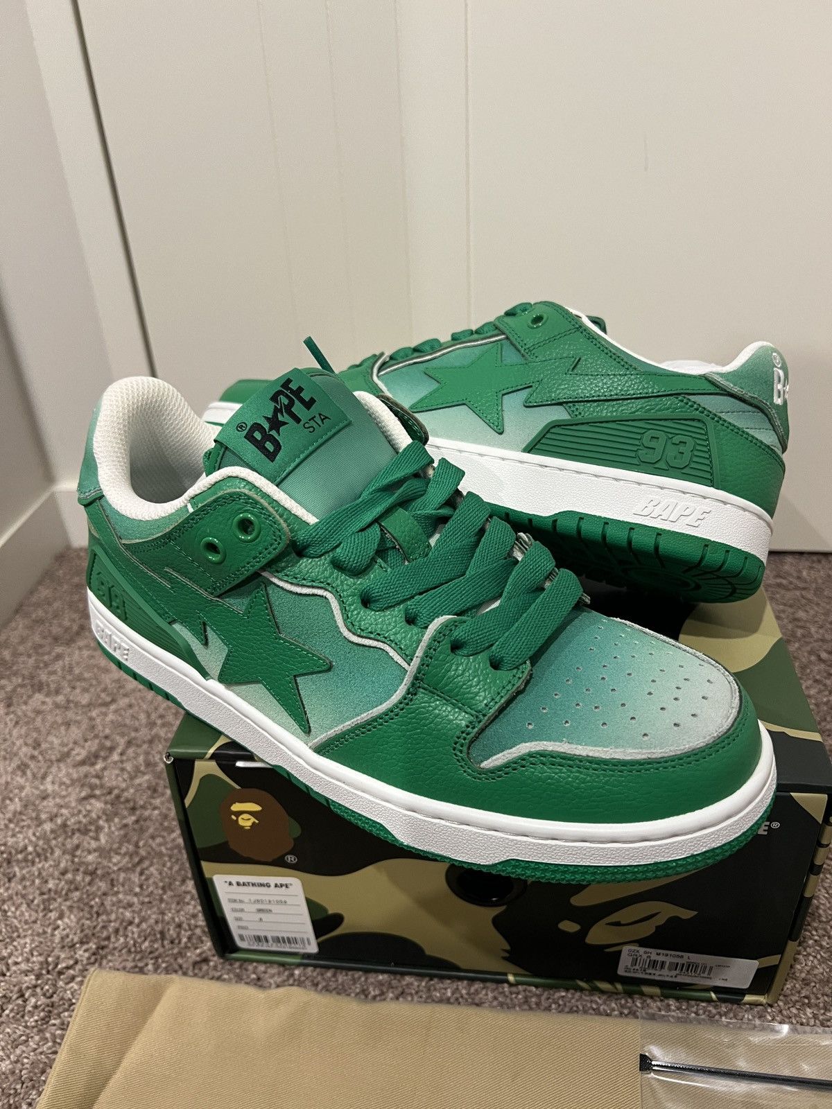 Bape SK8 STA #4 Size US 8 / EU 41 - 7 Thumbnail