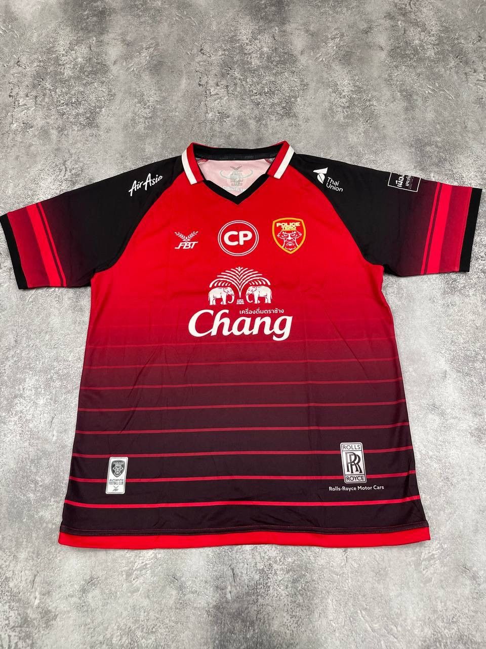 Other FBT Police Tero FC Men Home Football Shirt 2018 Red Black Size US L / EU 52-54 / 3 - 1 Thumbnail