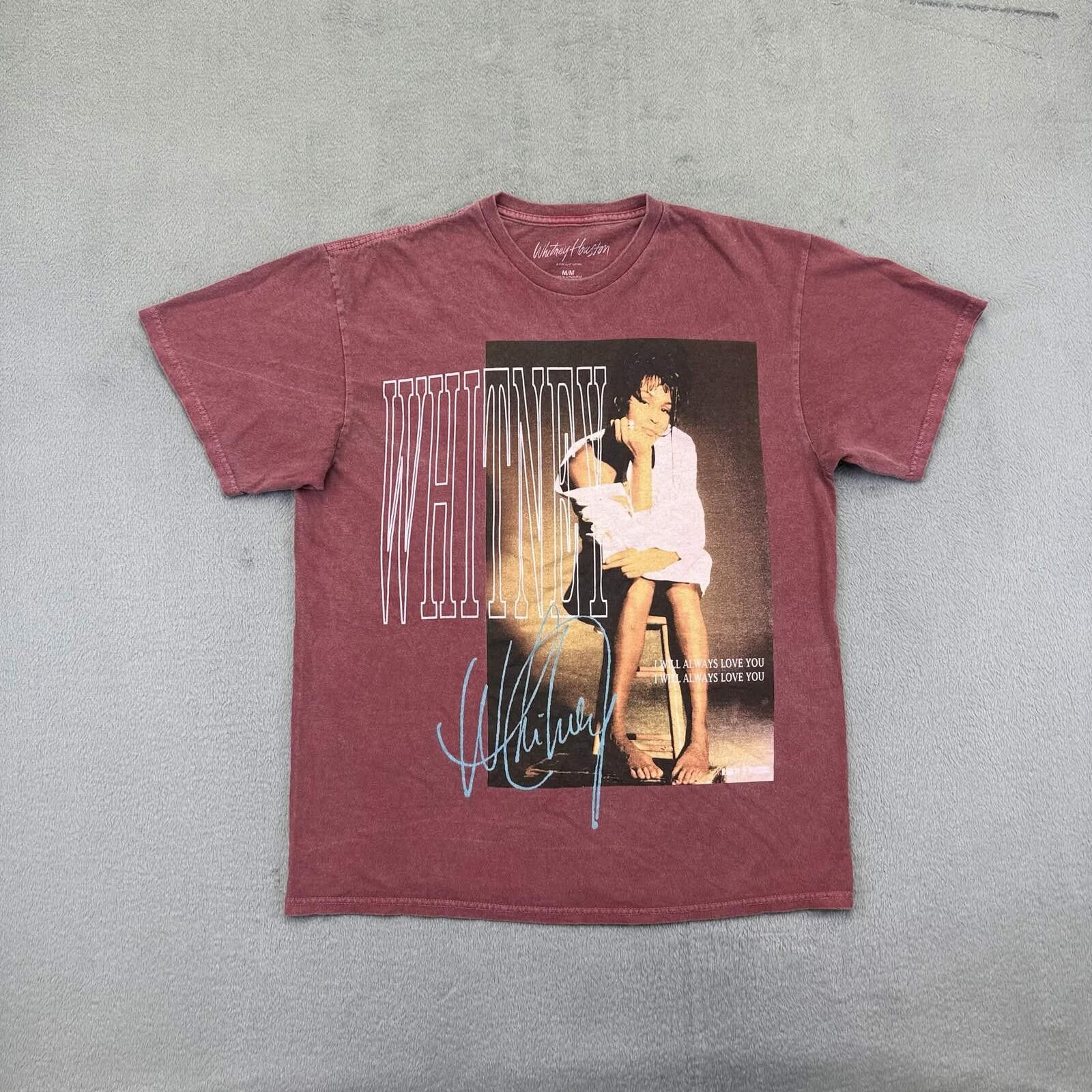 Other Whitney Houston "I Will Always Love You" Graphic Tee Size ONE SIZE - 1 Thumbnail