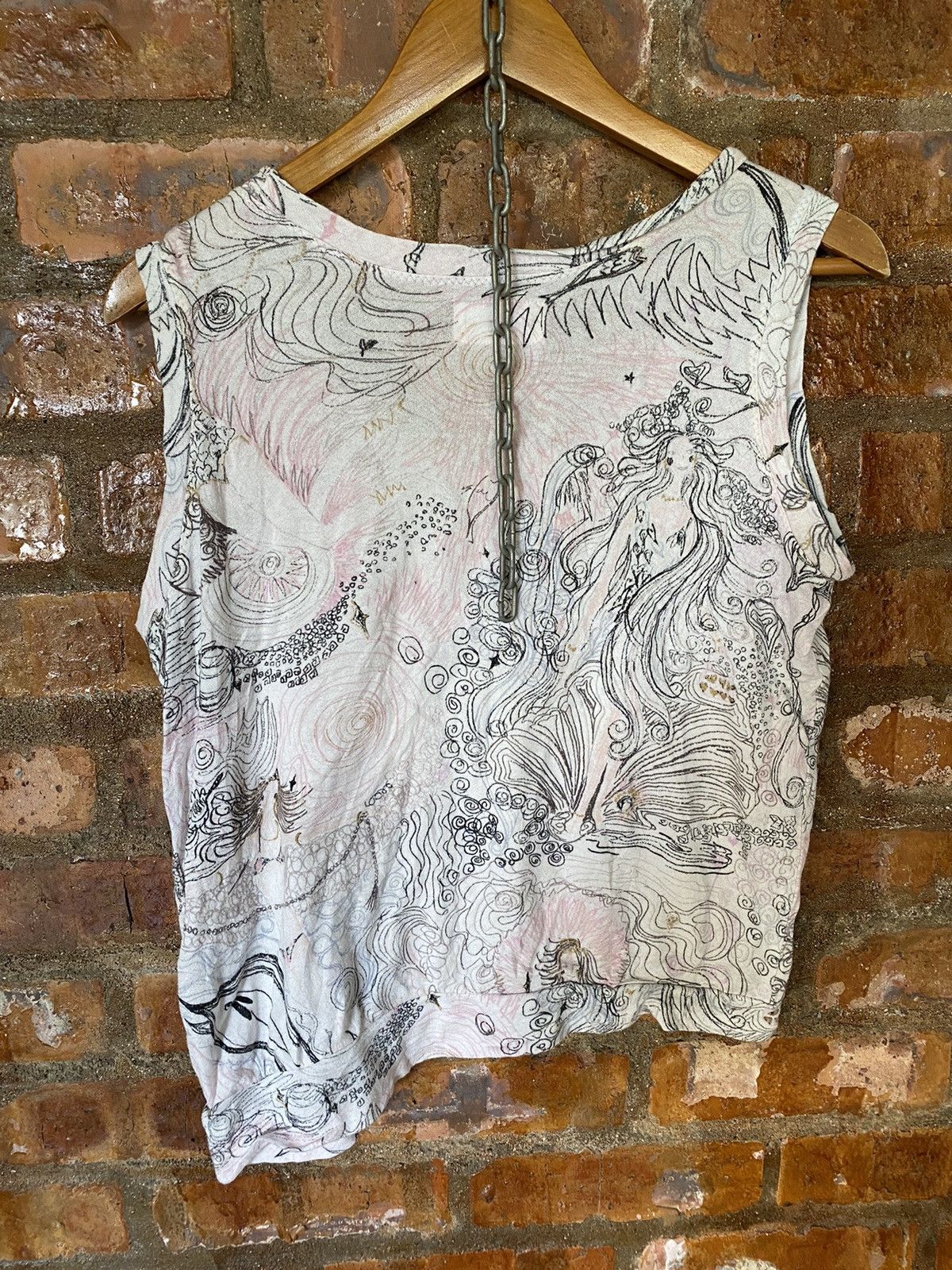 Issey Miyake 2000s Chisato princes of sea tank Size S / US 4 / IT 40 - 12 Thumbnail