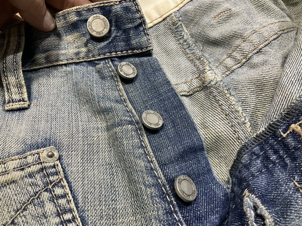 Japanese Brand × Neil Barrett 🔥Archived Neil Barret Distressed Denim Zipper Multi Pockets Size US 32 / EU 48 - 13 Thumbnail