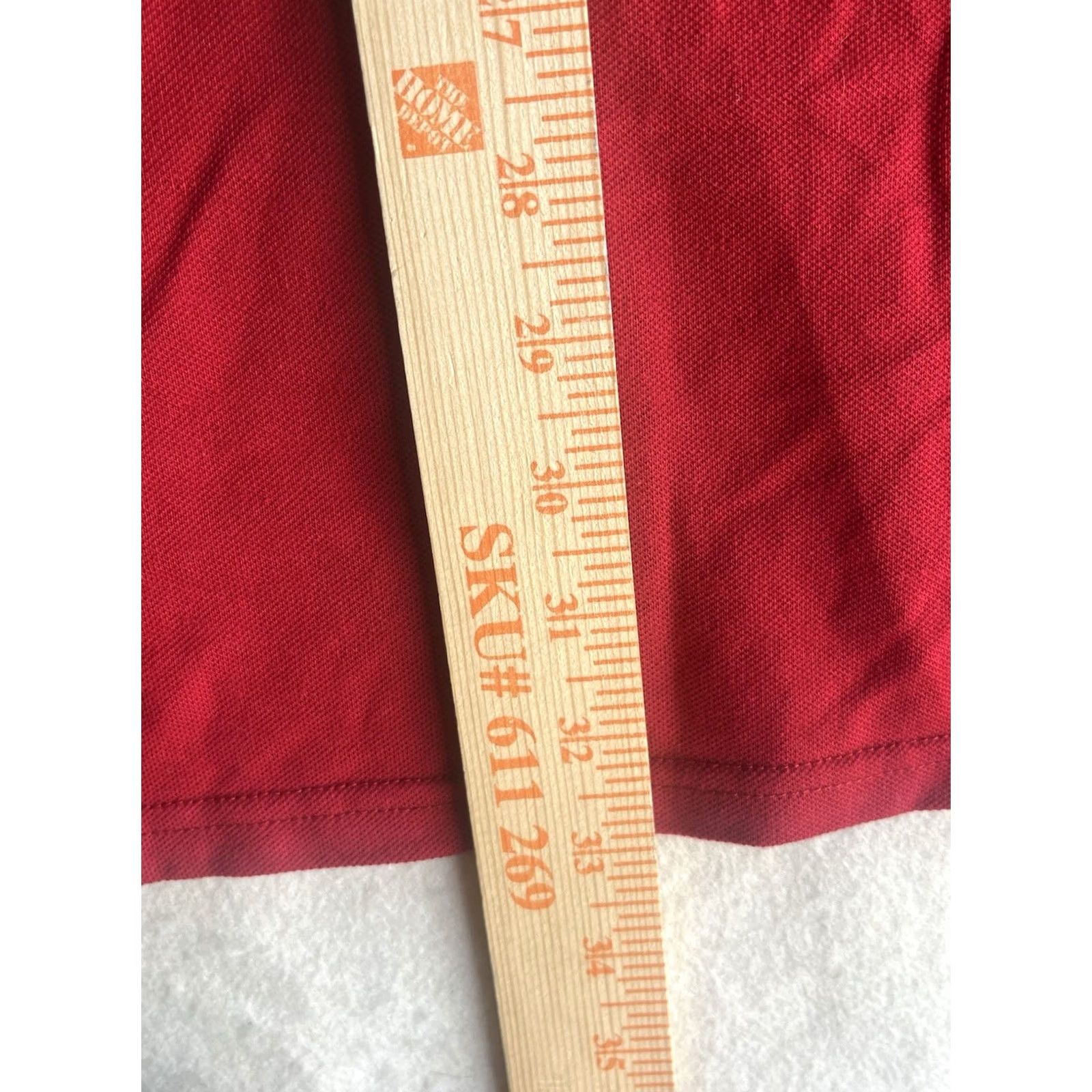 Vintage St. Johns Bay Polo Shirt Mens LT Tall Red Cotton Logo Golf Shirt Polo Size US L / EU 52-54 / 3 - 4 Thumbnail