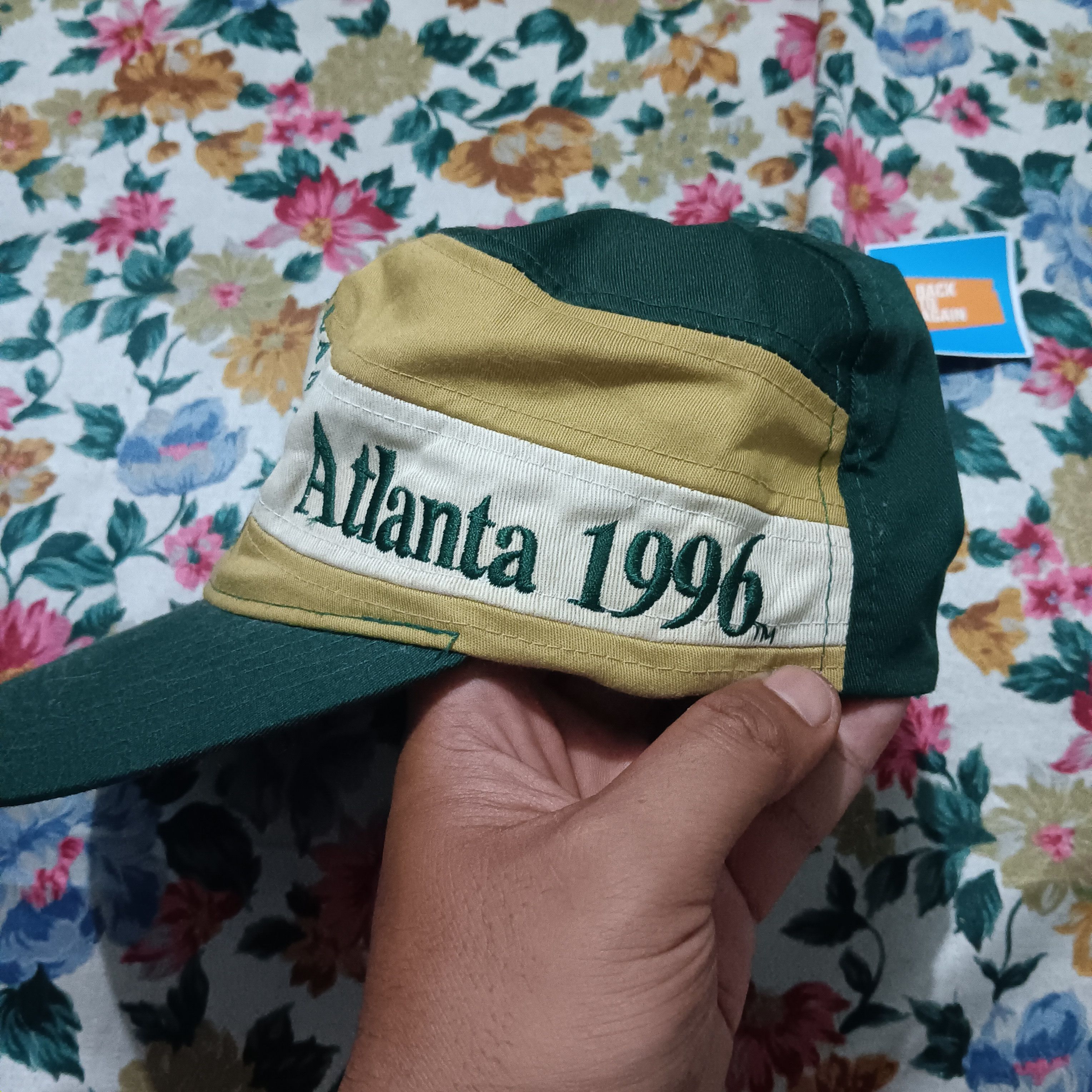 USA Olympics Vintage Olympics Atlanta 1996 by Eastport hat Size ONE SIZE - 2 Thumbnail