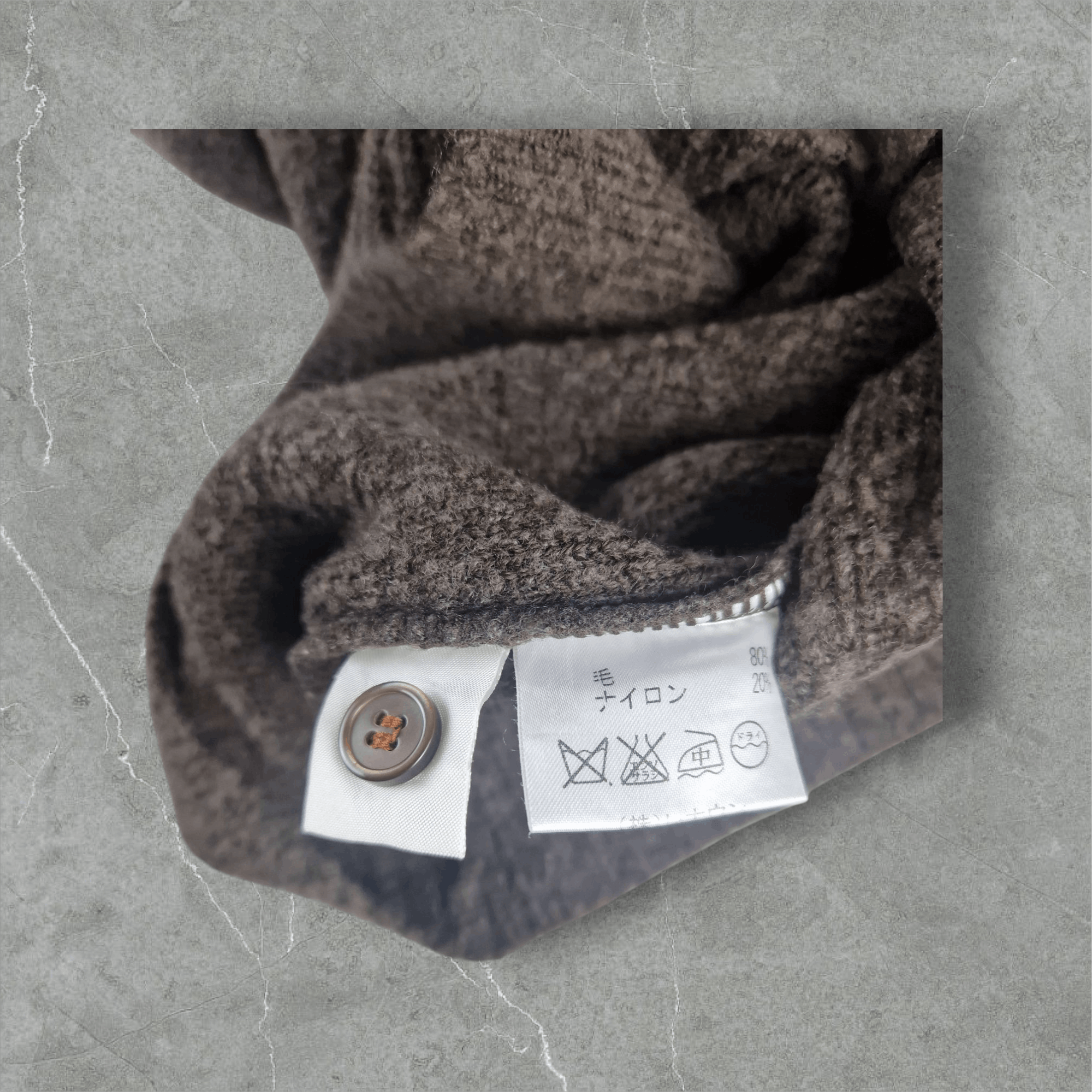 Japanese Brand Vintage 90s Simple Life Japan Wool Sweater Brown L Rare Size US L / EU 52-54 / 3 - 8 Thumbnail