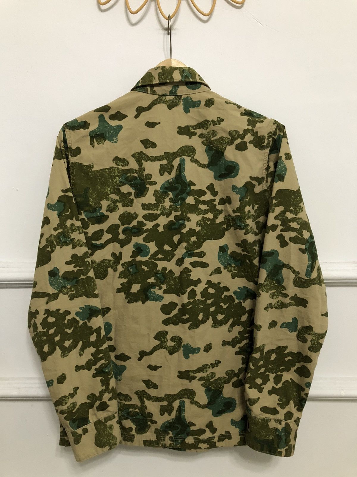 HOLLYWOOD RANCH MARKET × Japanese Brand Vintage HR Market Overshirt Frog Camo Size US S / EU 44-46 / 1 - 14 Thumbnail