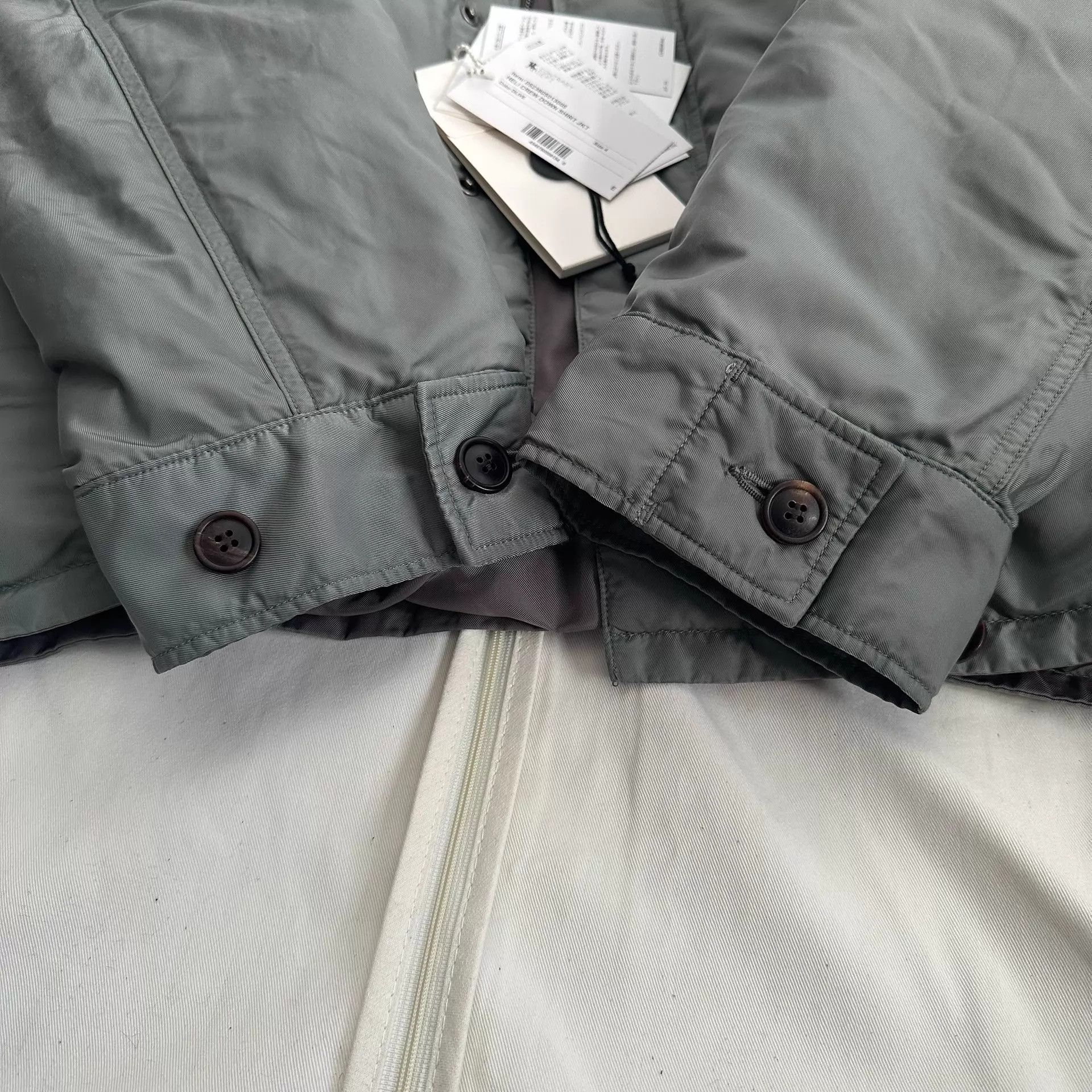 Visvim VISVIM 23AW HELI CREW DOWN SHIRT 4 MILITARY NYLON Size US XL / EU 56 / 4 - 7 Thumbnail