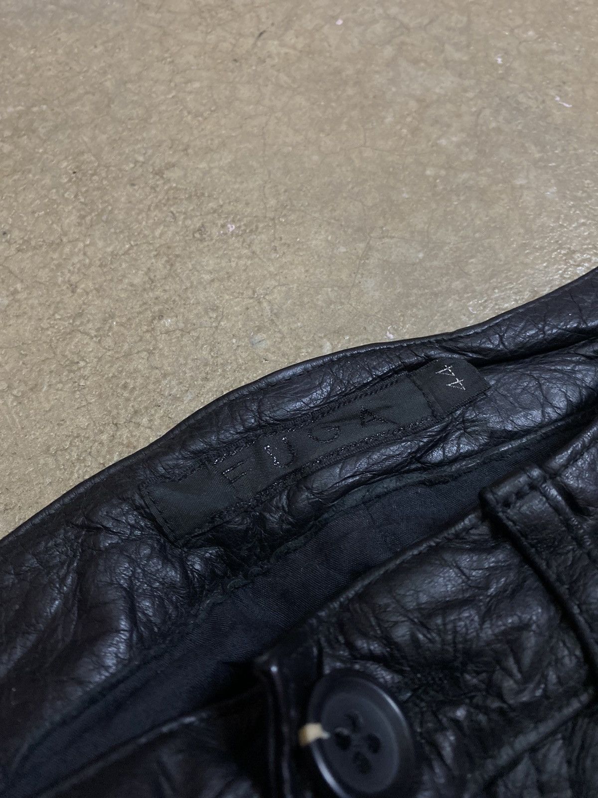 Designer × Fugazi × Japanese Brand FUGA LEATHER PANTS RARE‼️ Size US 32 / EU 48 - 5 Thumbnail