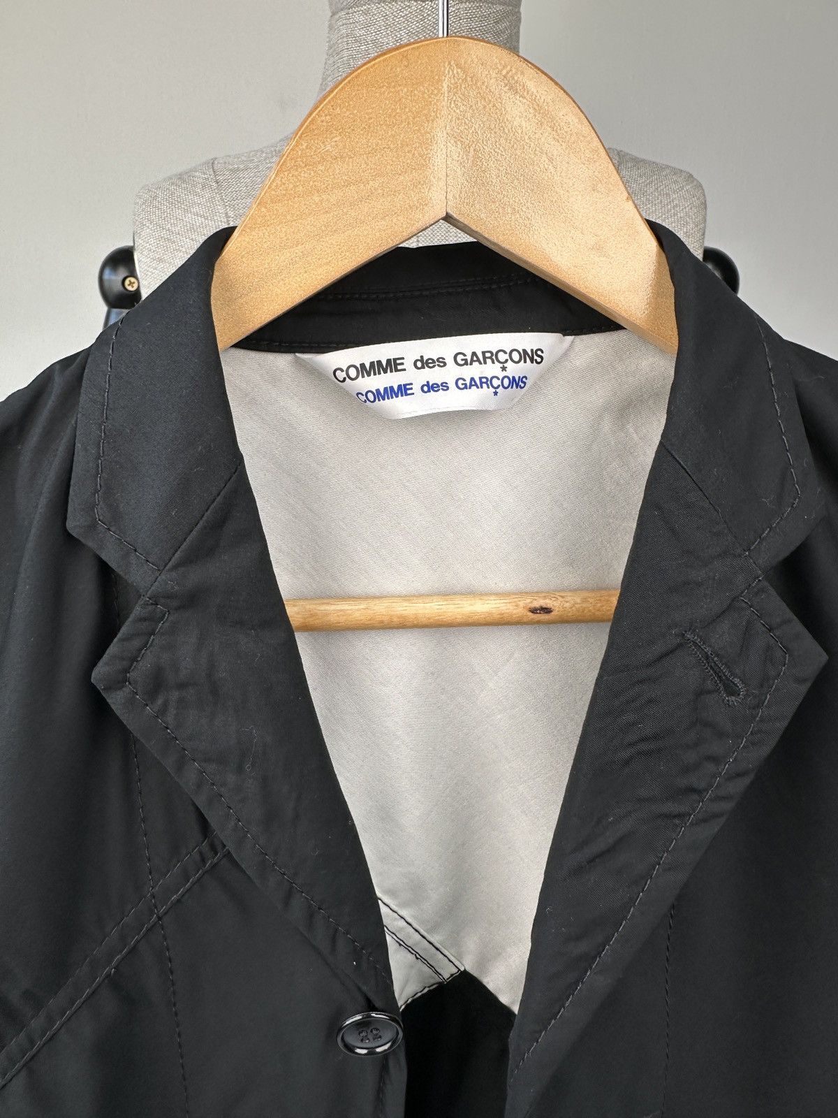 Comme des Garcons Vintage COMME DES GARCONS Women’s Avant Garde Coat Jacket Size S / US 4 / IT 40 - 9 Thumbnail