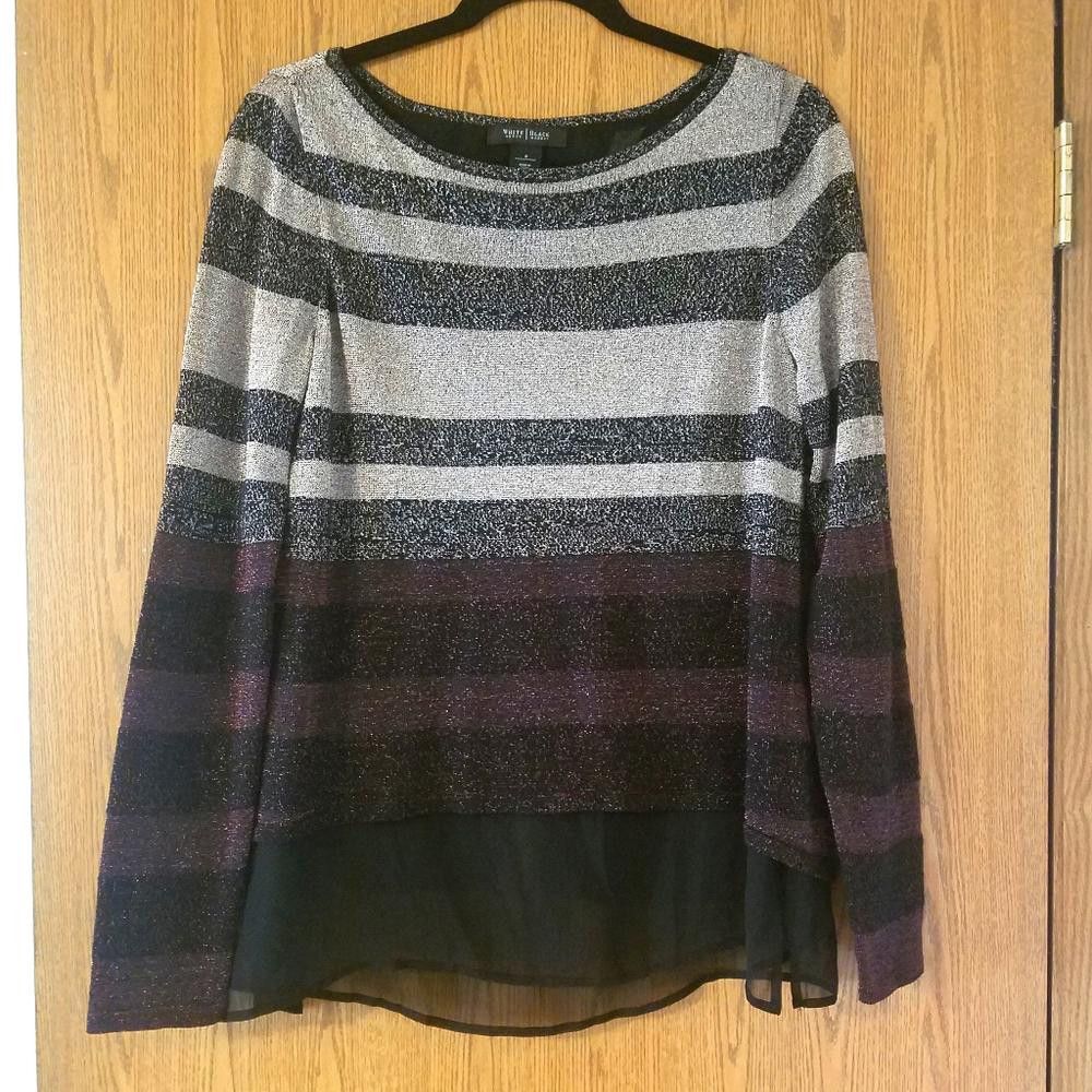 Designer White House Black Market Blouse Size Small Size S / US 4 / IT 40 - 1 Thumbnail