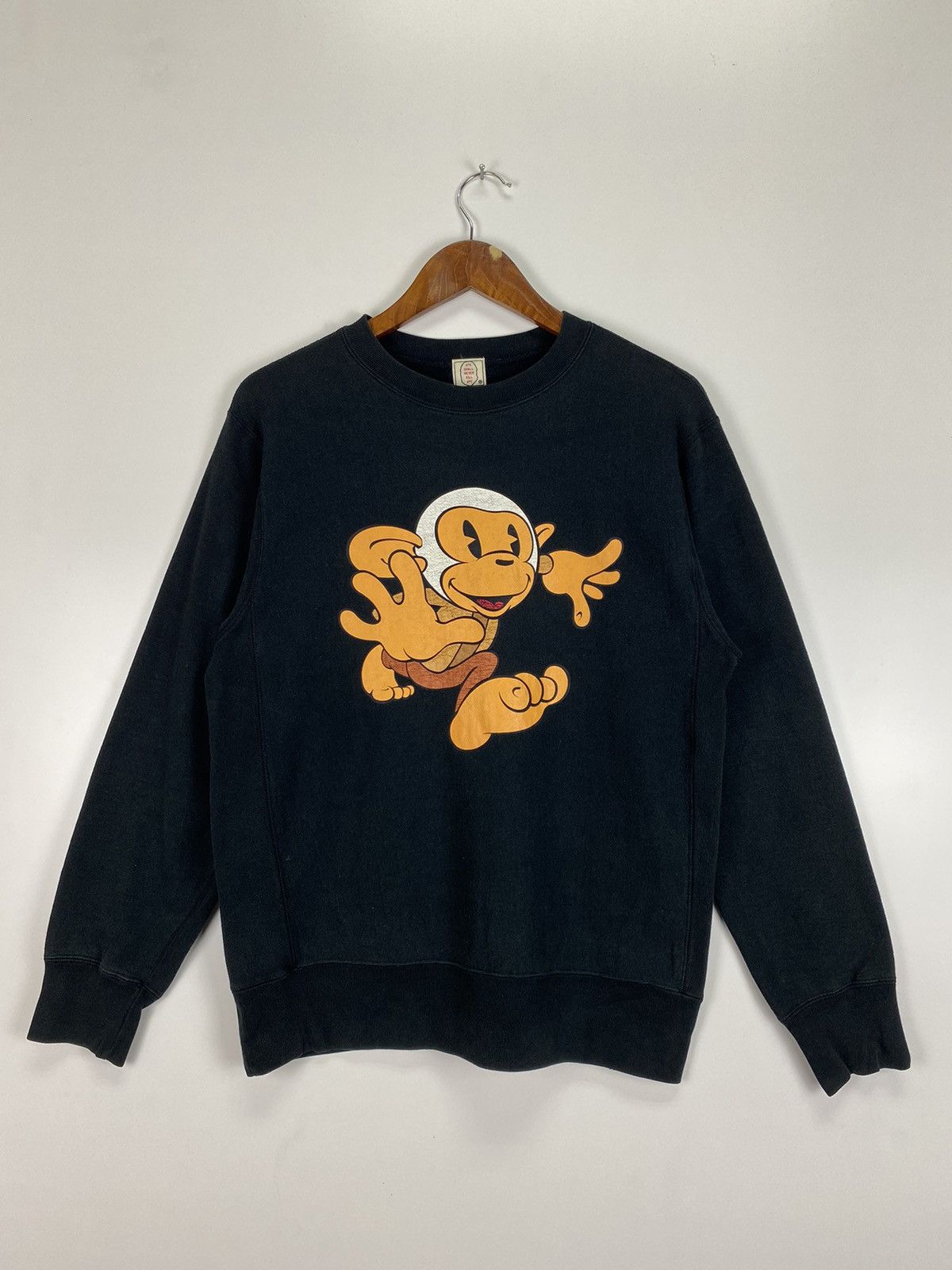 Vintage Vintage A Bathing Ape Sweatshirt Size US S / EU 44-46 / 1 - 2 Thumbnail