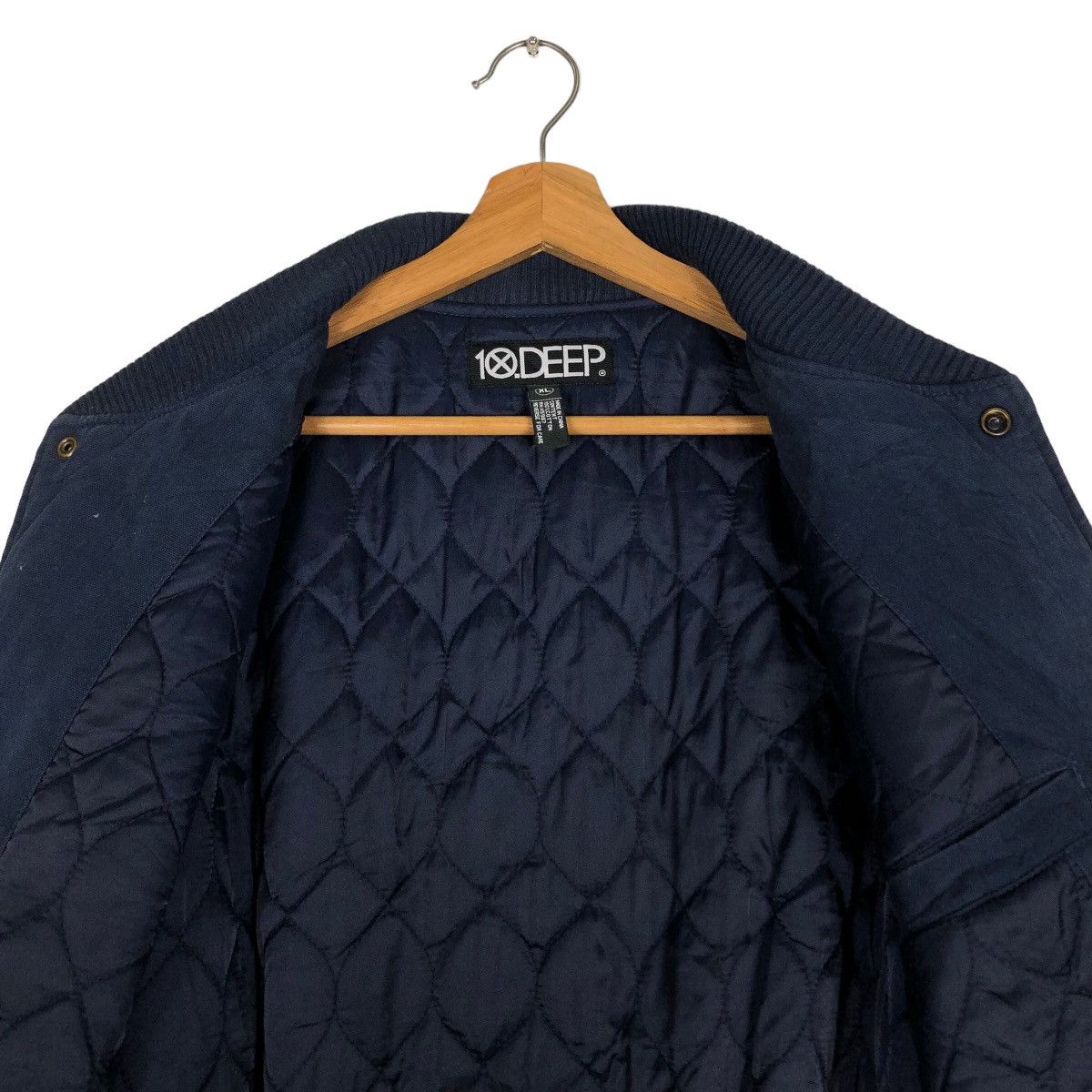 Japanese Brand 🔥Vtg Varsity Jacket 10Deep Japan Big Logo Spell Out Size US XL / EU 56 / 4 - 15 Thumbnail