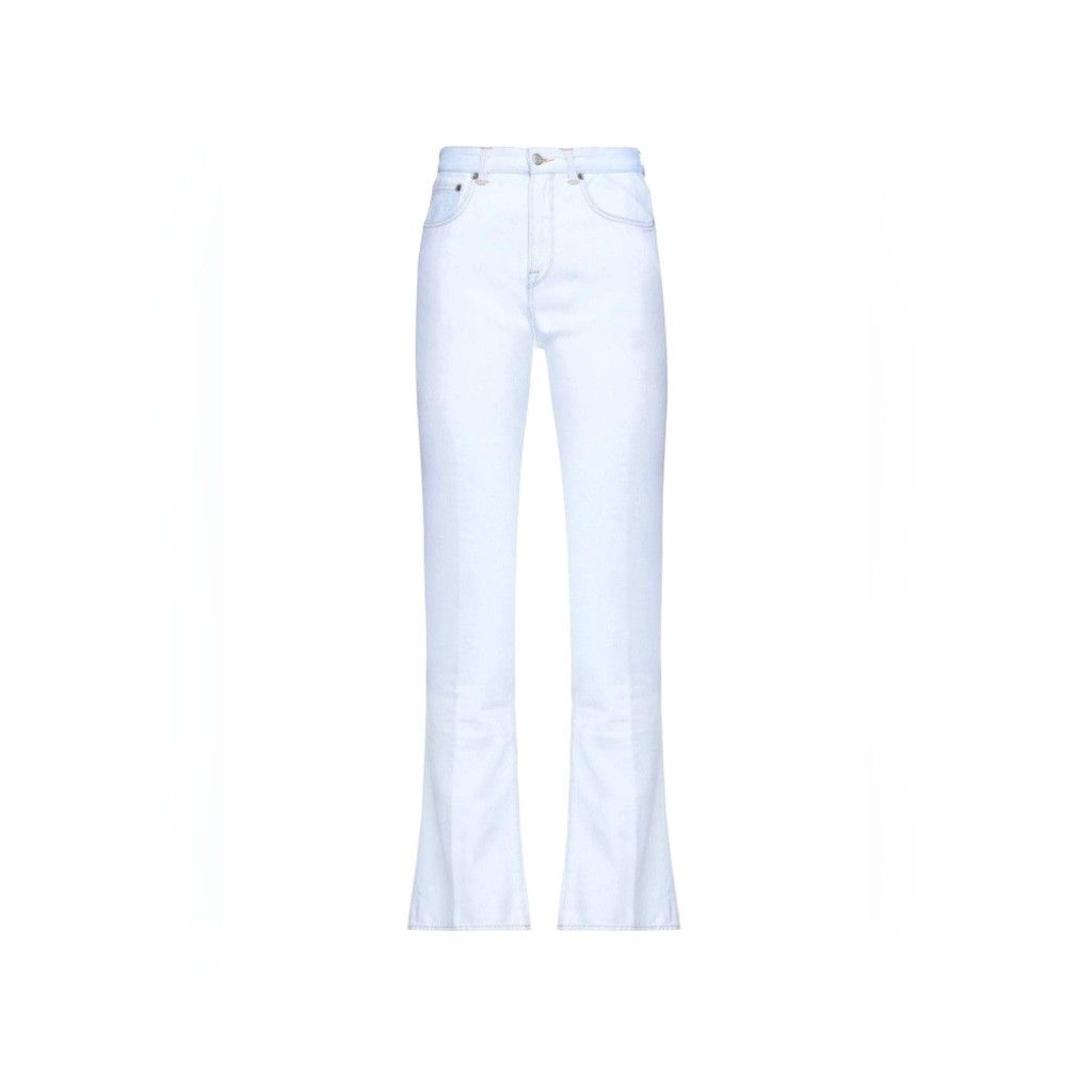 Golden Goose Golden Goose Pale Blue Flare Jeans Size 27" / US 4 / IT 40 - 1 Thumbnail