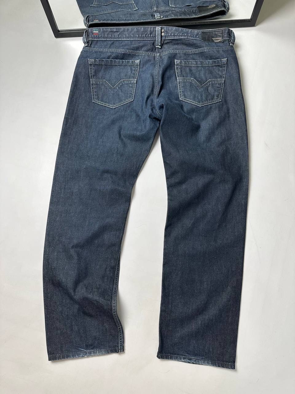 Diesel Vintage 00s Diesel Denim Wide Jean Size US 38 / EU 54 - 7 Thumbnail