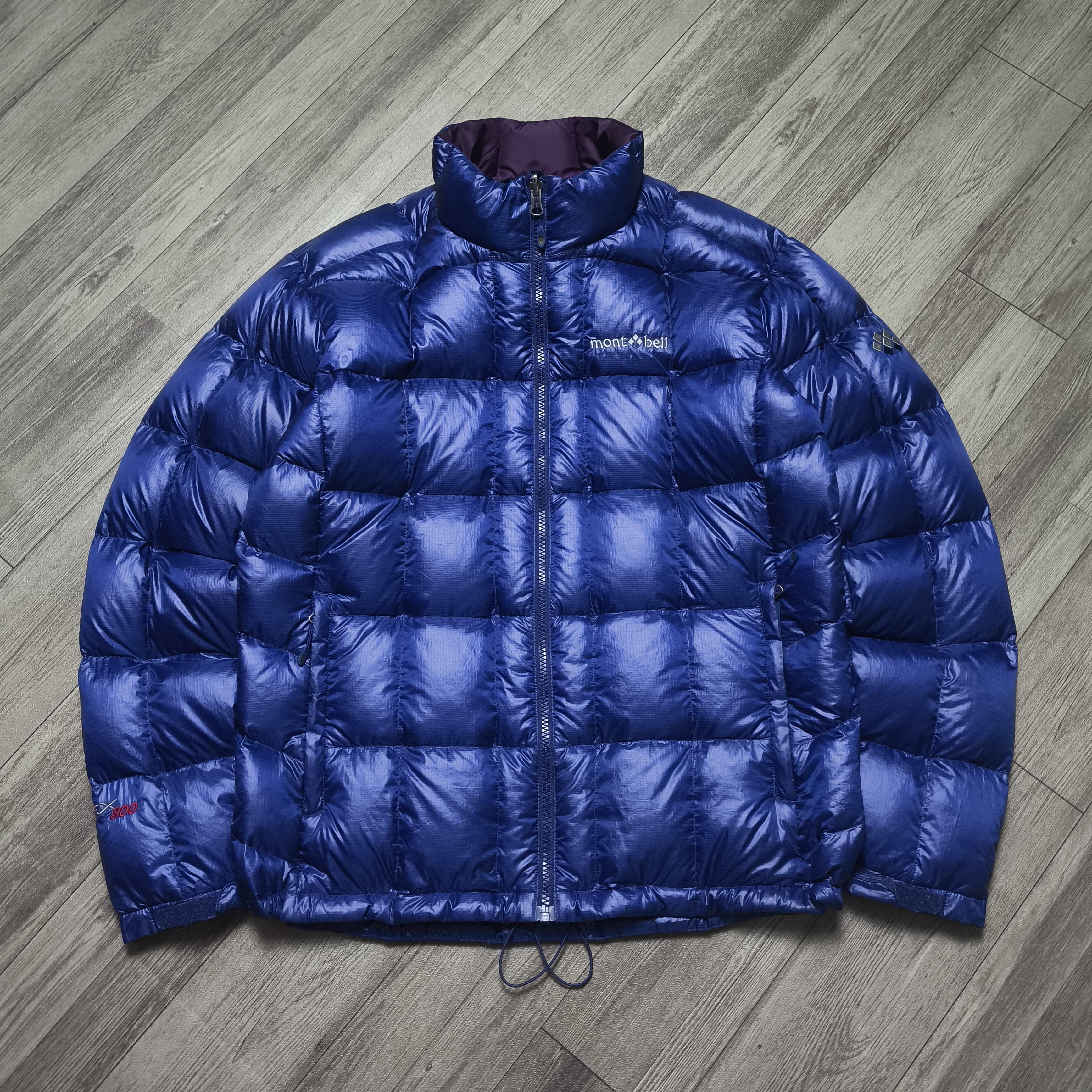 ジャケット・アウター montbell quilting down jacket blue モンベル mont-bell モンベル ダウンジャケット （ブルー） -靴