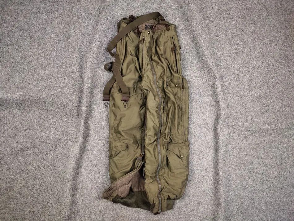 image of Archival Clothing x US Air Force VTG 40S Intermediate Flying A11 Usarmy Air Force Lined Pants in Mi