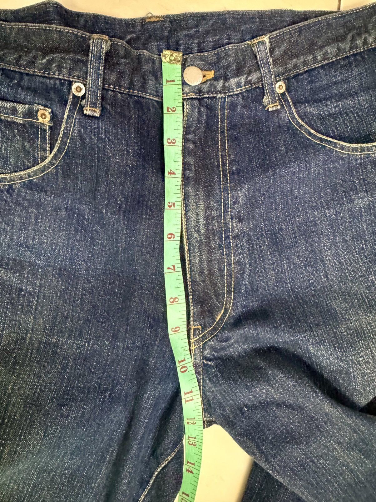 Comme des Garcons Vtg Comme des Garcons Homme Selvedge Jeans AD1999 Size US 32 / EU 48 - 14 Thumbnail