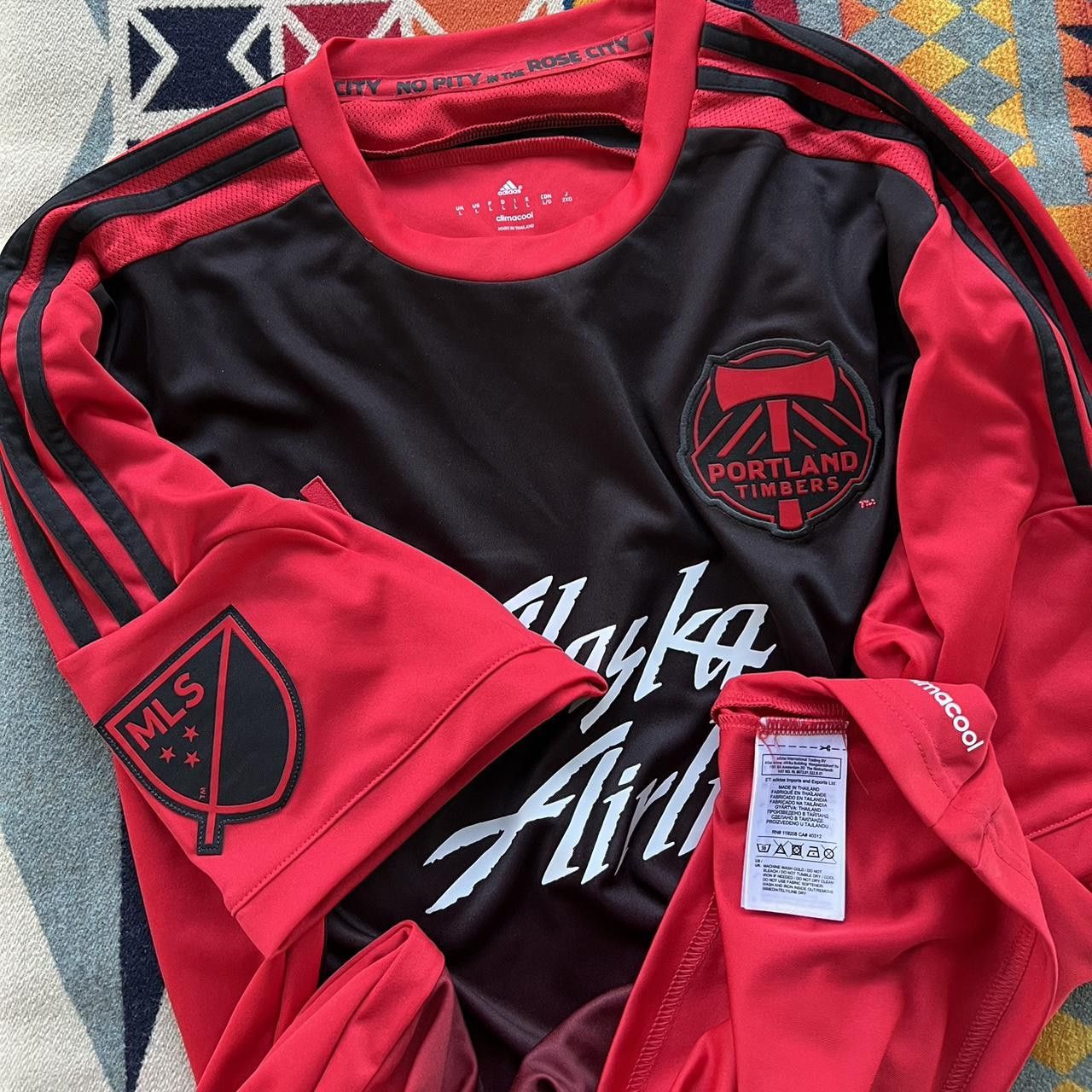 Adidas Portland Timbers jersey Size US L / EU 52-54 / 3 - 6 Thumbnail