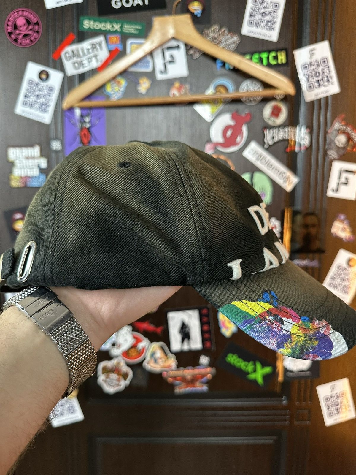 Gallery Dept. × Lanvin Gallery dept x Lanvin Green Faded Cap Size ONE SIZE - 2 Thumbnail