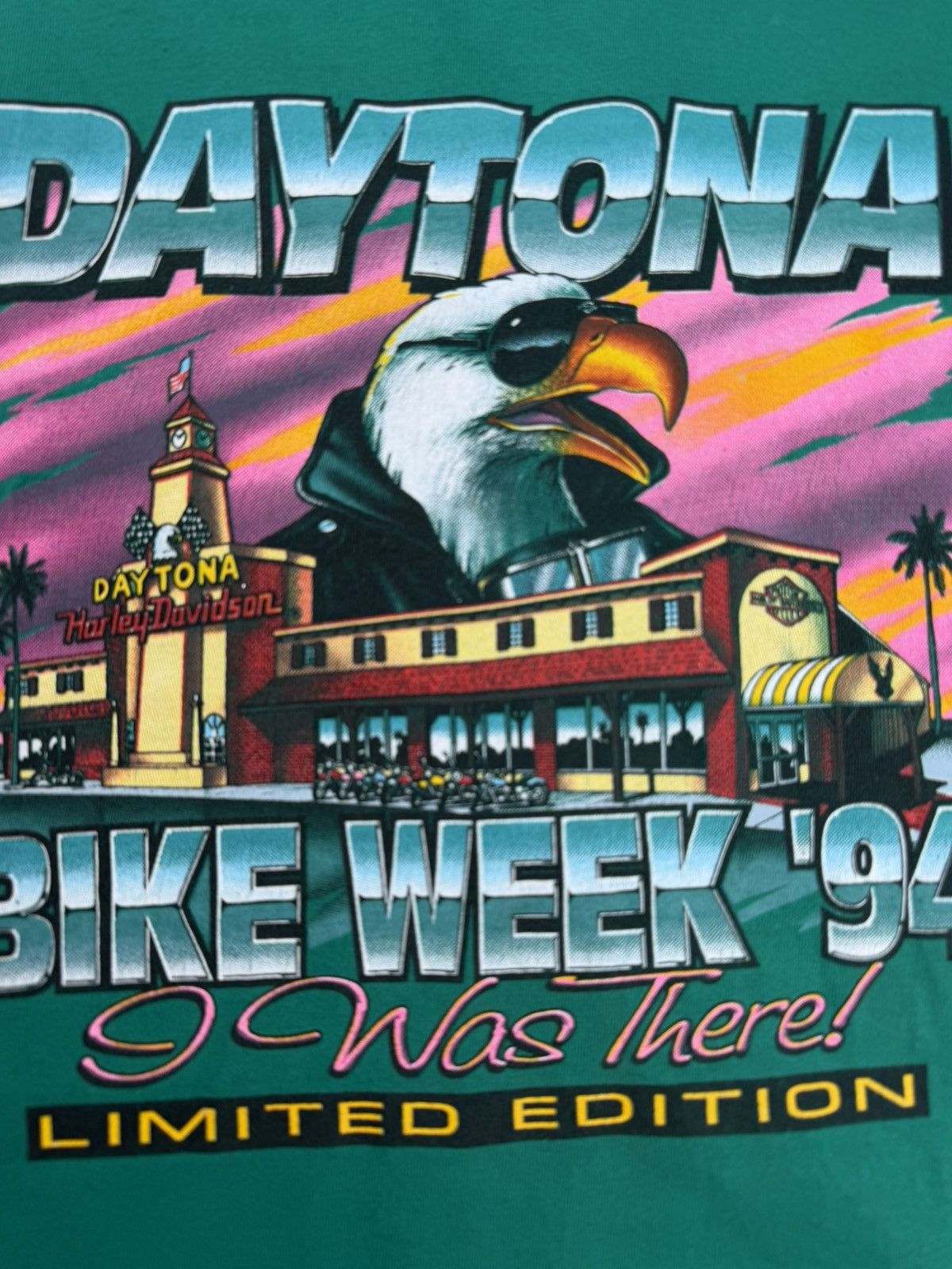 Harley Davidson Harley Davidson 90’s Daytona Biker Week Tee Shirt Size L Size US L / EU 52-54 / 3 - 4 Thumbnail