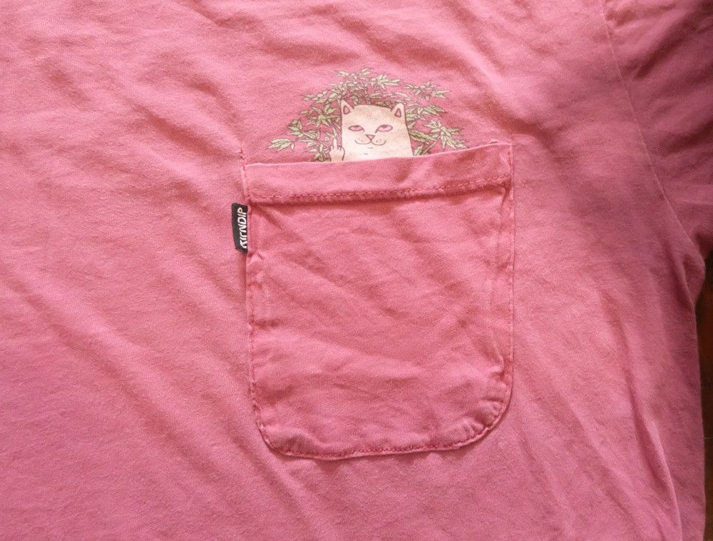 RIPNDIP Rip N Dip Pocket Tee Size US M / EU 48-50 / 2 - 2 Thumbnail