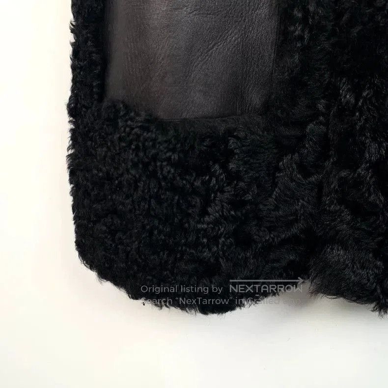 Fendi Fendi Black Shearling Collar Vest Outerwear. Size US M / EU 48-50 / 2 - 4 Thumbnail