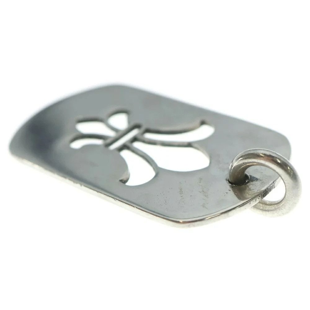 Chrome Hearts 🔥 CHROME HEARTS LARGE FLEUR CUT OUT DOG TAG Size ONE SIZE - 8 Thumbnail