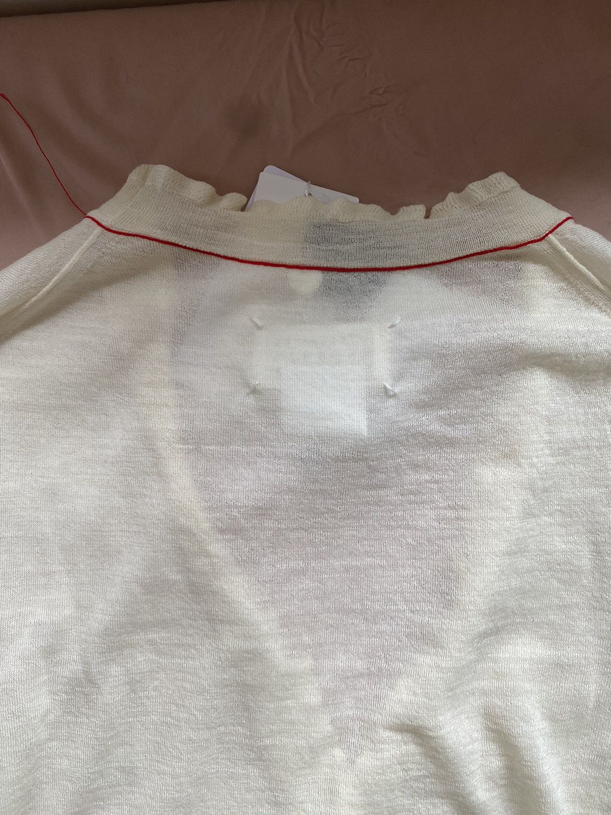 John Galliano × Maison Margiela ［Quiet Luxury] Maison Margiela wool and silk blend cardigan Size XS / US 0-2 / IT 36-38 - 11 Thumbnail