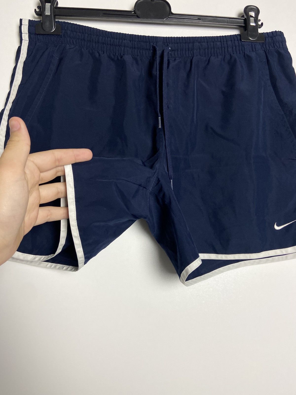 Nike × Vintage Vintage Nike Nylon Shorts L Size Size US 35 - 5 Thumbnail