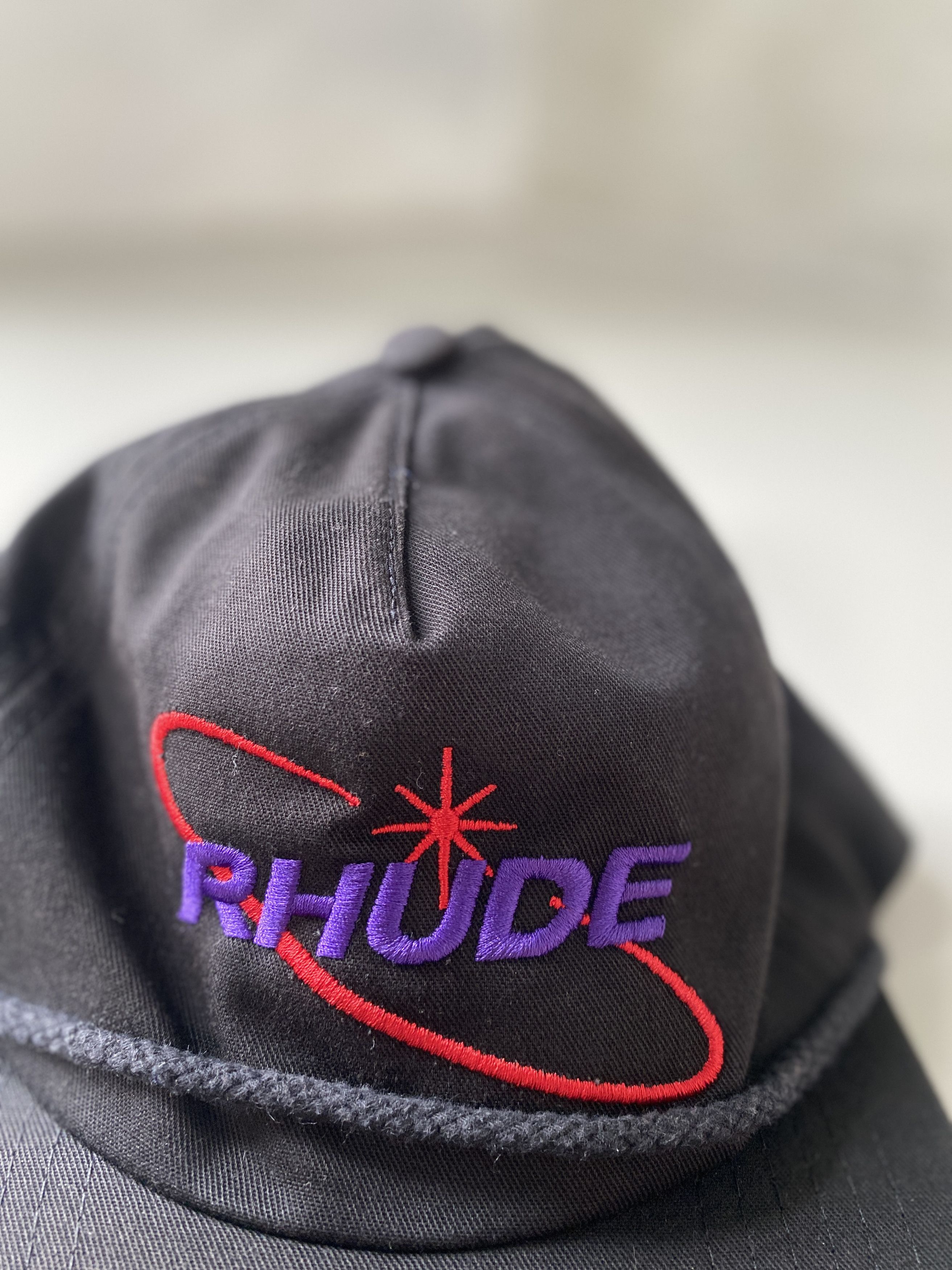 Rhude Rhude Eclipse hat cap skate rap hip hop Size ONE SIZE - 2 Thumbnail