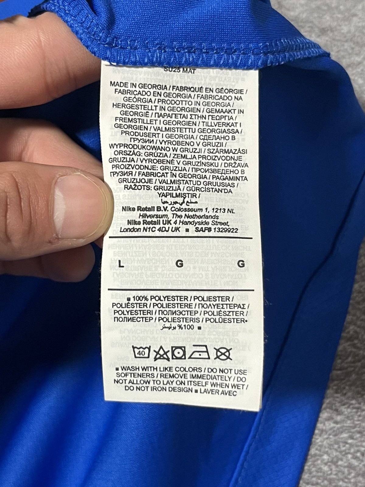 Nike Nike Bermingham City FC 2025 Soccer Jersey Shirt Size US L / EU 52-54 / 3 - 5 Thumbnail