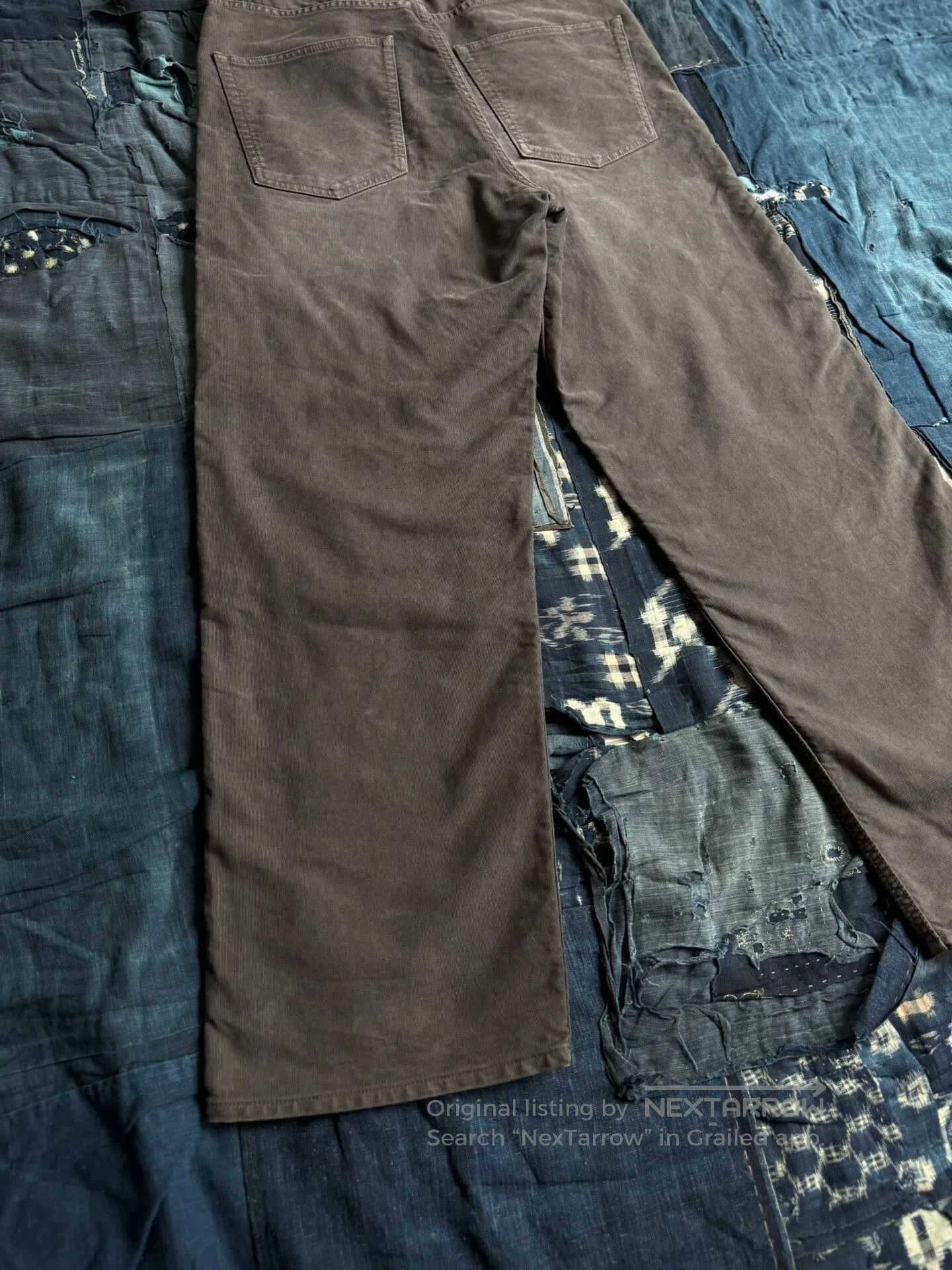 Visvim visvim fluxus black wide corduroy pants. Size US 40 / EU 56 - 4 Thumbnail