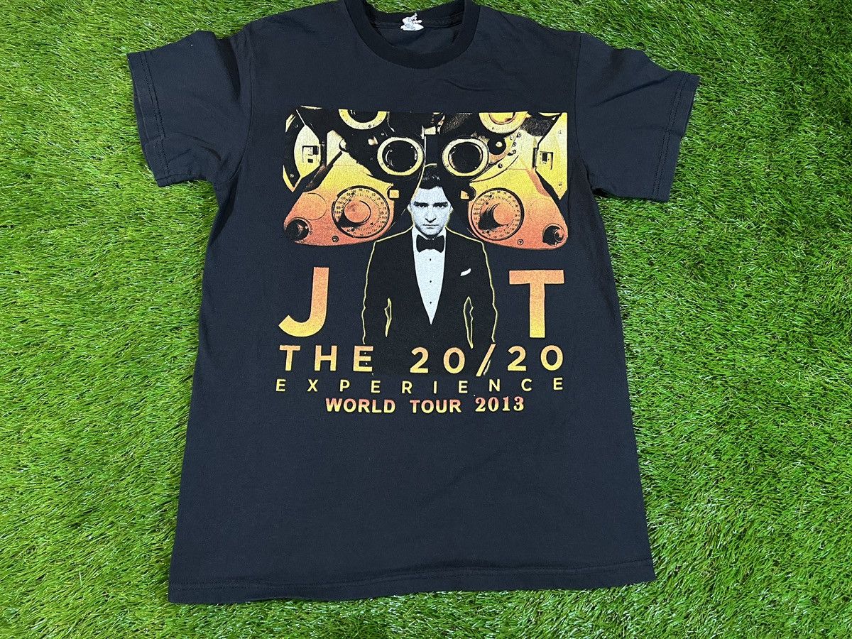 Band Tees × Vintage JUSTIN TIMBERLAKE - The 20/20 Experience World Tour 2014 Size US S / EU 44-46 / 1 - 1 Thumbnail