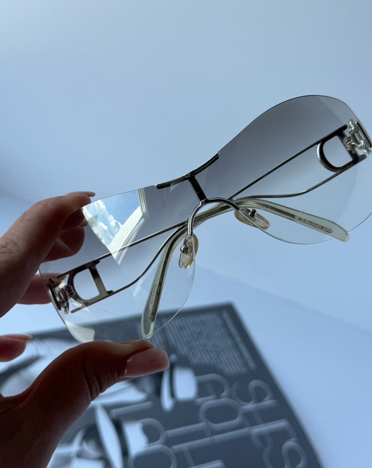 Dior Dior Galliano vintage sunglasses Diorella Size ONE SIZE - 7 Thumbnail