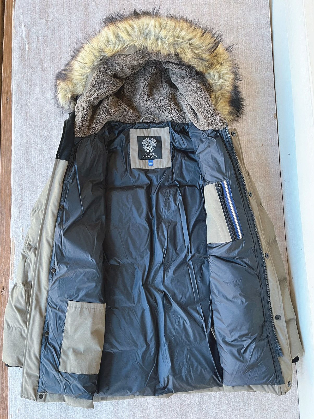 Vince Camuto VINCE CAMUTO Hooded Jacket Size US M / EU 48-50 / 2 - 2 Thumbnail