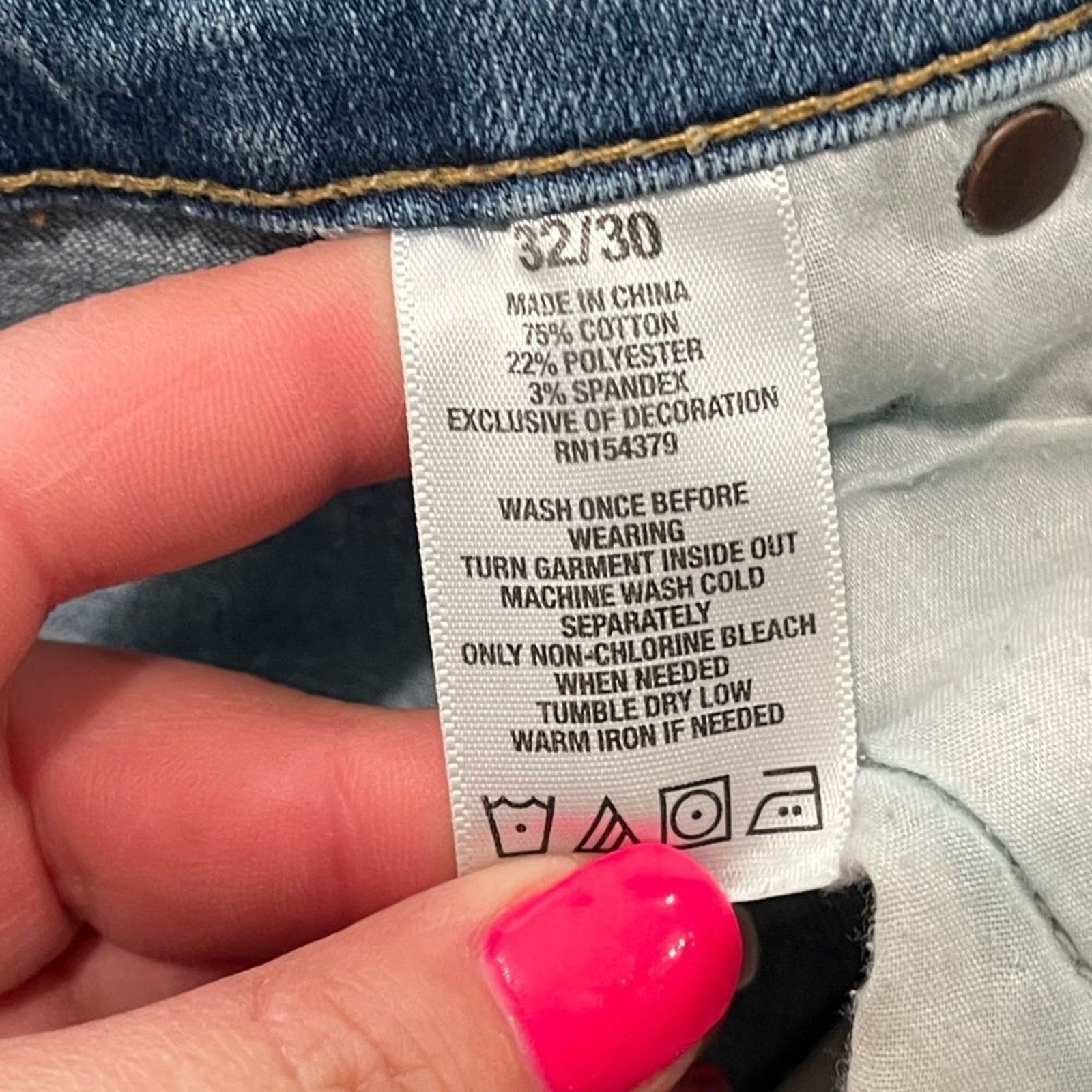 Aeropostale Aeropostale Super Skinny Jeans Distressed Size 32/30 Size US 32 / EU 48 - 7 Thumbnail