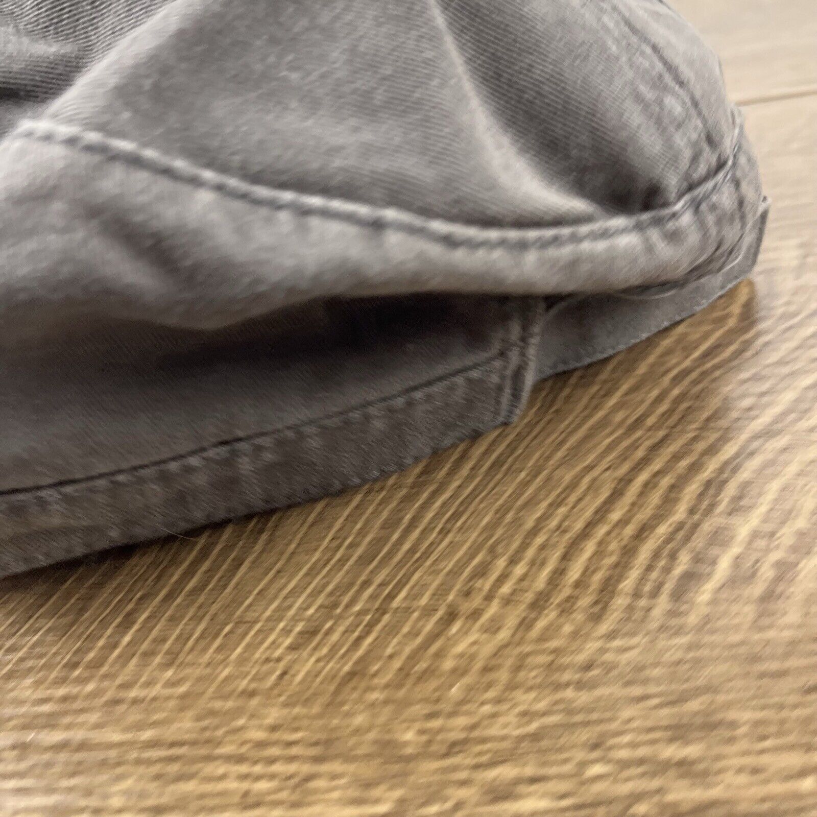 Other Womens Flower Hat Gray Hat Adjustable Hat Gray Adult Hat Size ONE SIZE - 8 Thumbnail