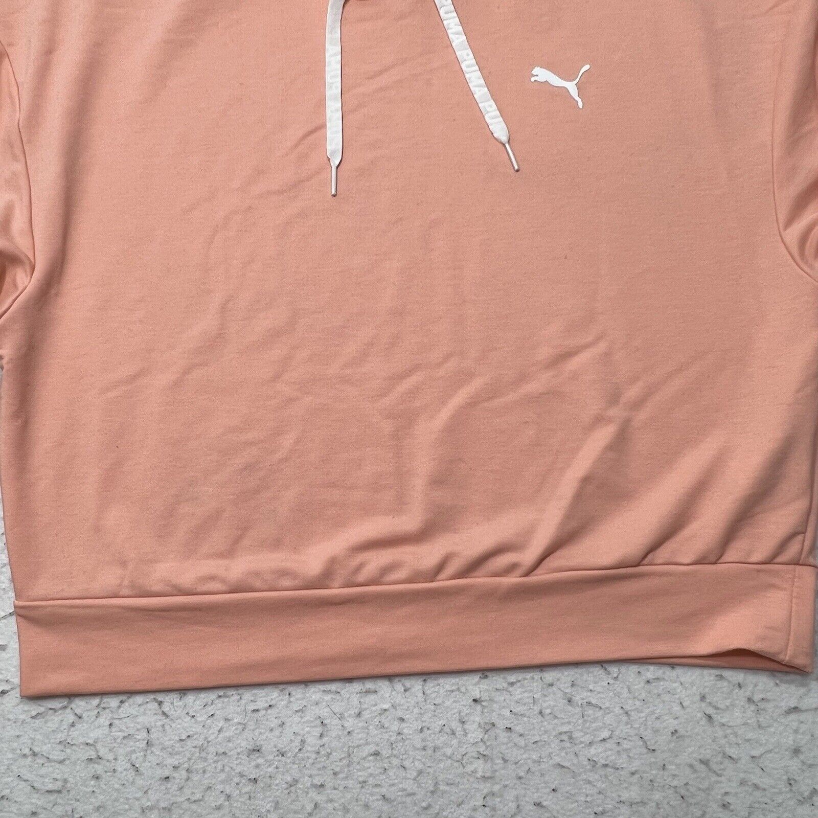 Puma PUMA Cropped Bubblegum Pink Athletic Hoodie Sweatshirt Size M / US 6-8 / IT 42-44 - 4 Thumbnail