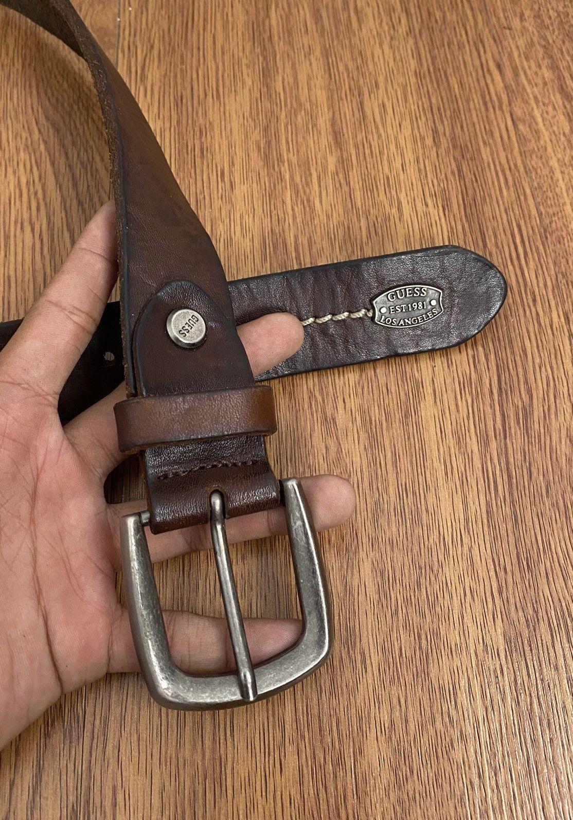 Guess Vintage guess leather belt Size ONE SIZE - 3 Thumbnail
