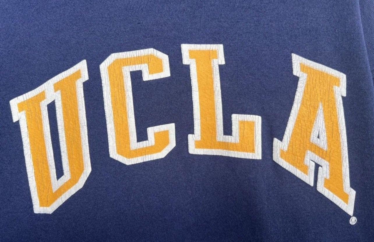 Vintage Vintage 90s UCLA Hoodie Skate Sun Faded Baggy Boxy Hoodie Size US L / EU 52-54 / 3 - 3 Thumbnail