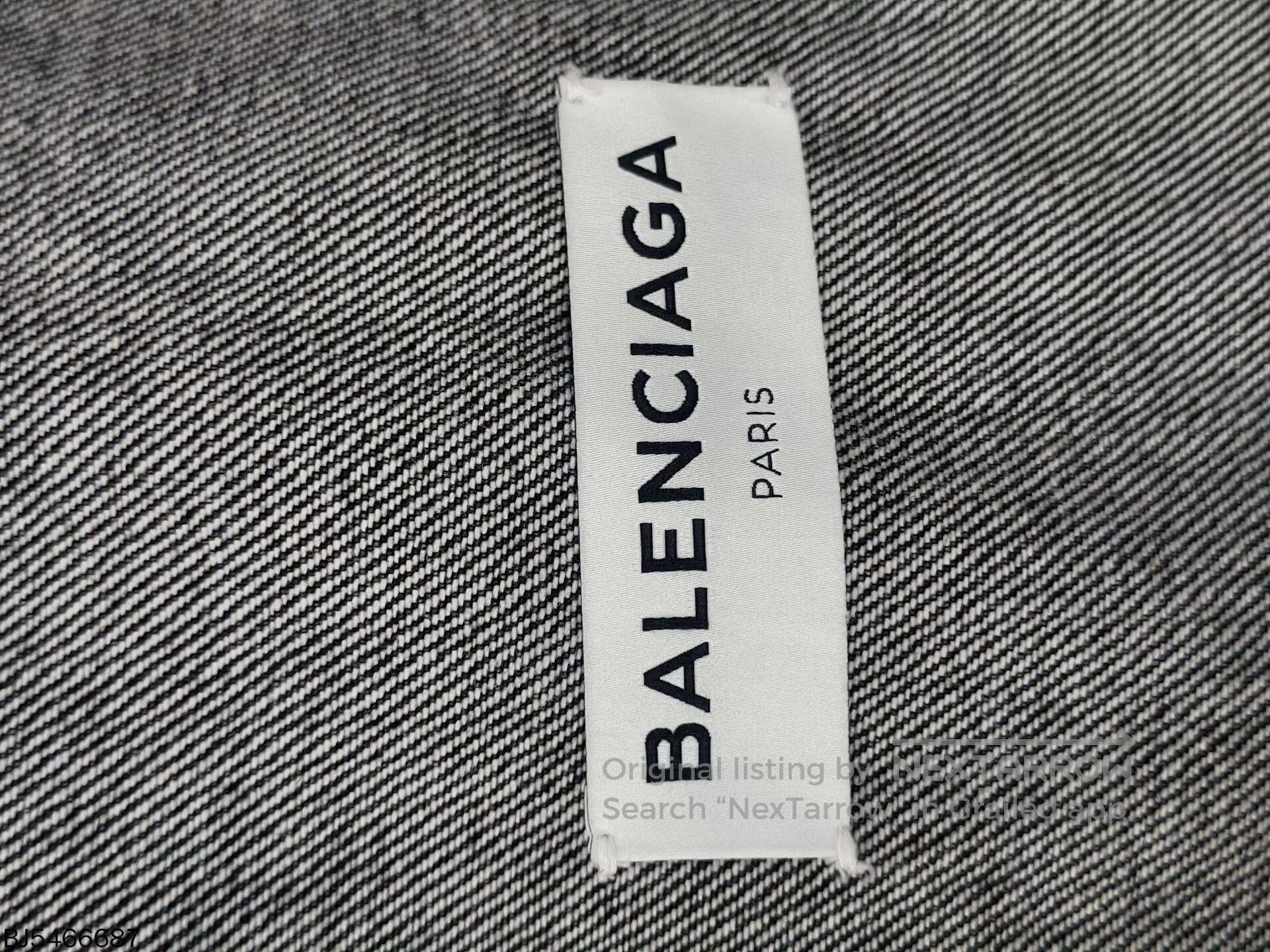 Balenciaga balenciaga letter denim jacket size 34. Size US XS / EU 42 / 0 - 6 Thumbnail